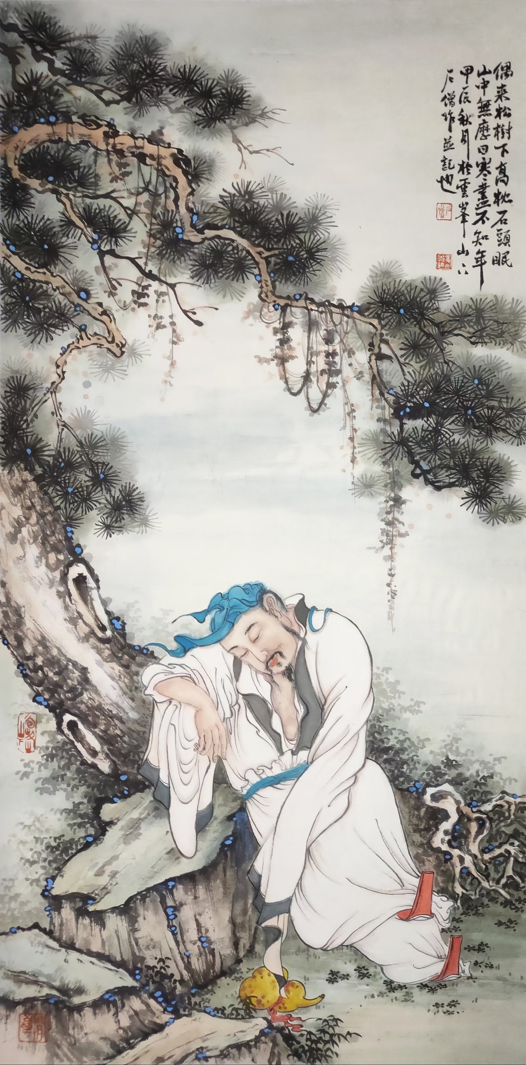 一世沧桑霜满头,一壶浊酒尽自由