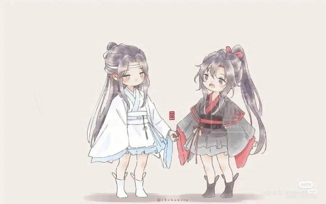 天官赐福魔道祖师q版图片