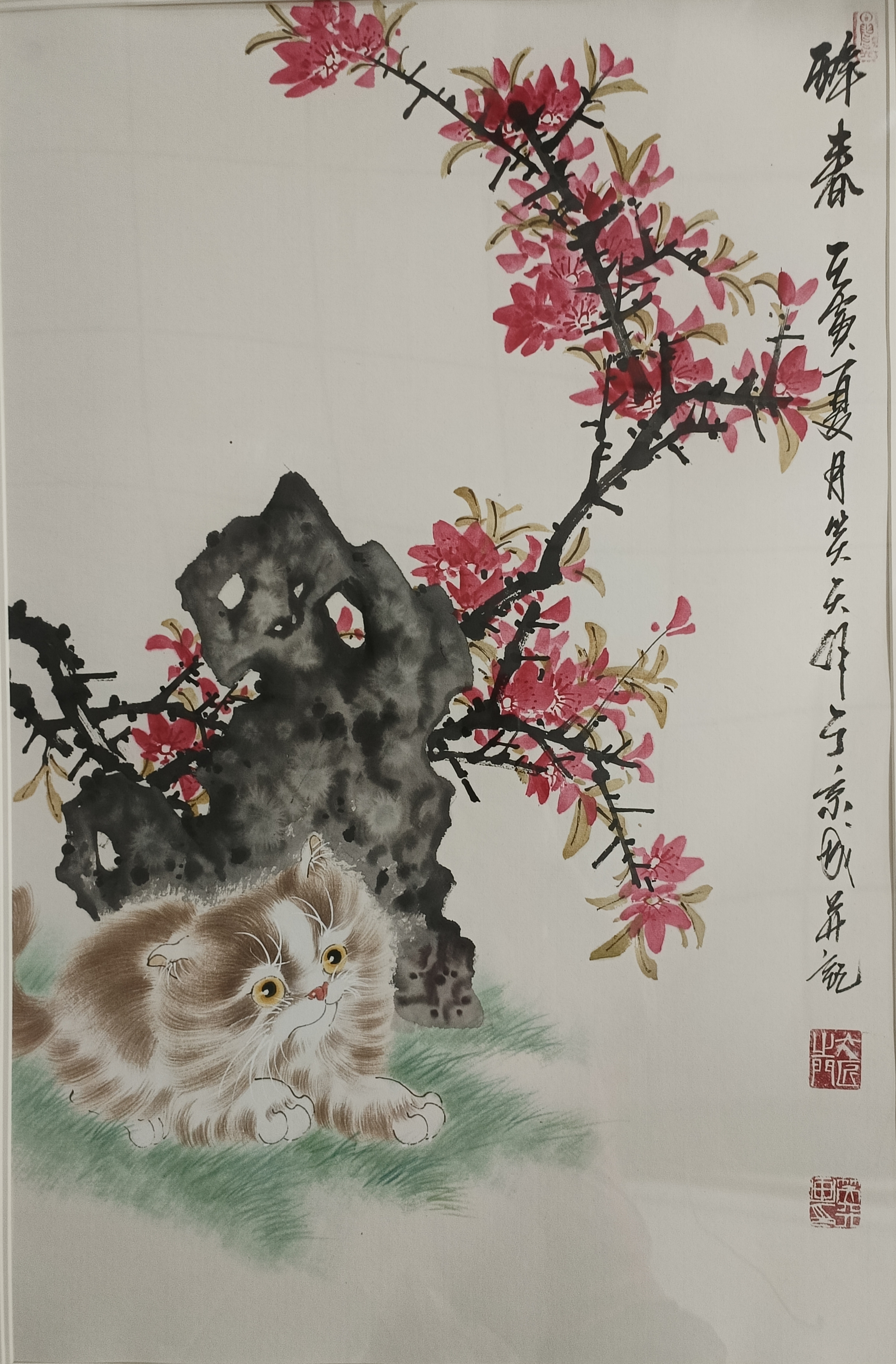 李笑天——齐派工笔草虫第一人 ◎齐派工笔草虫传人 ◎娄师白入室弟子