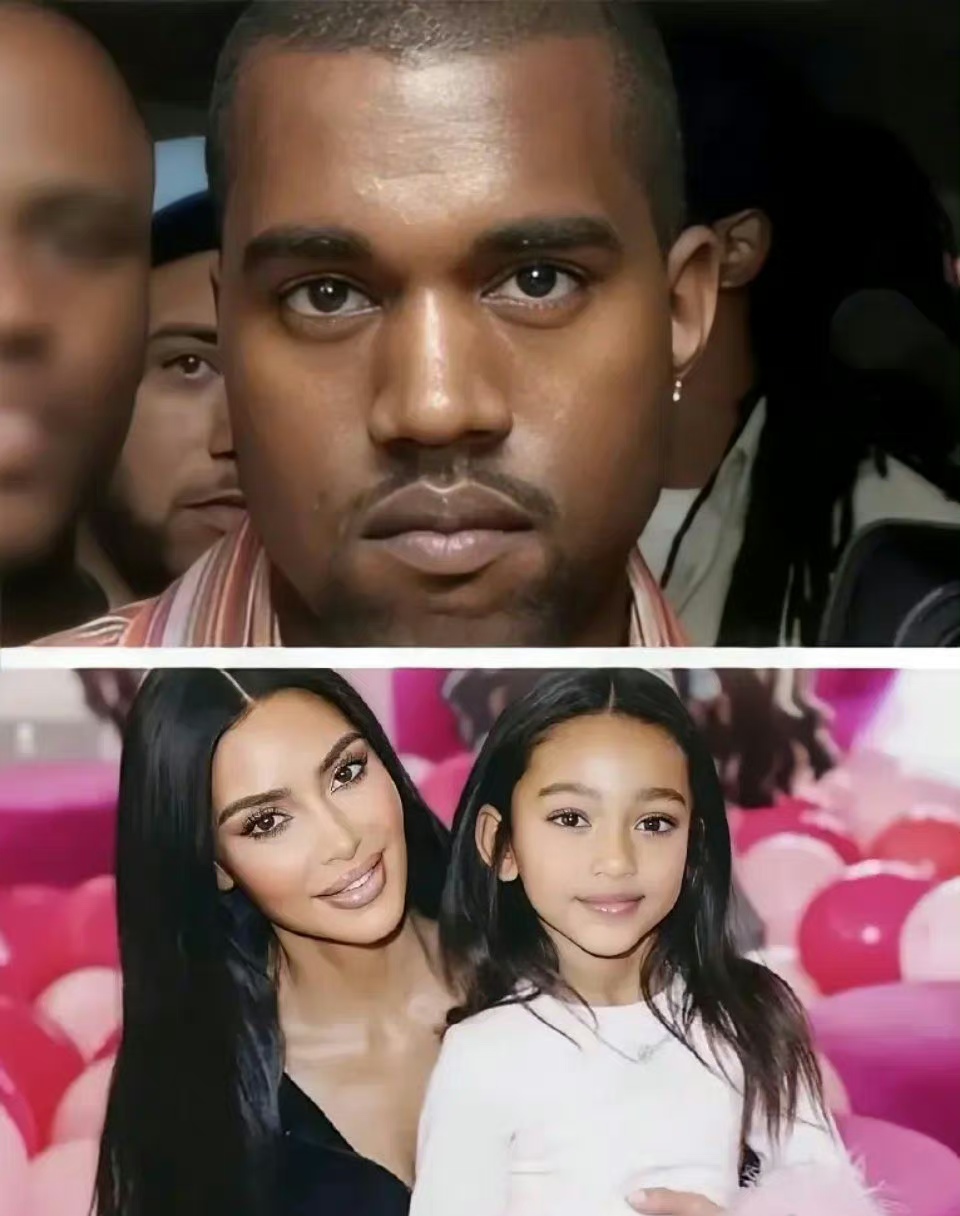 卡戴珊的女儿真的是我见过的最漂亮的黑人小孩儿了!