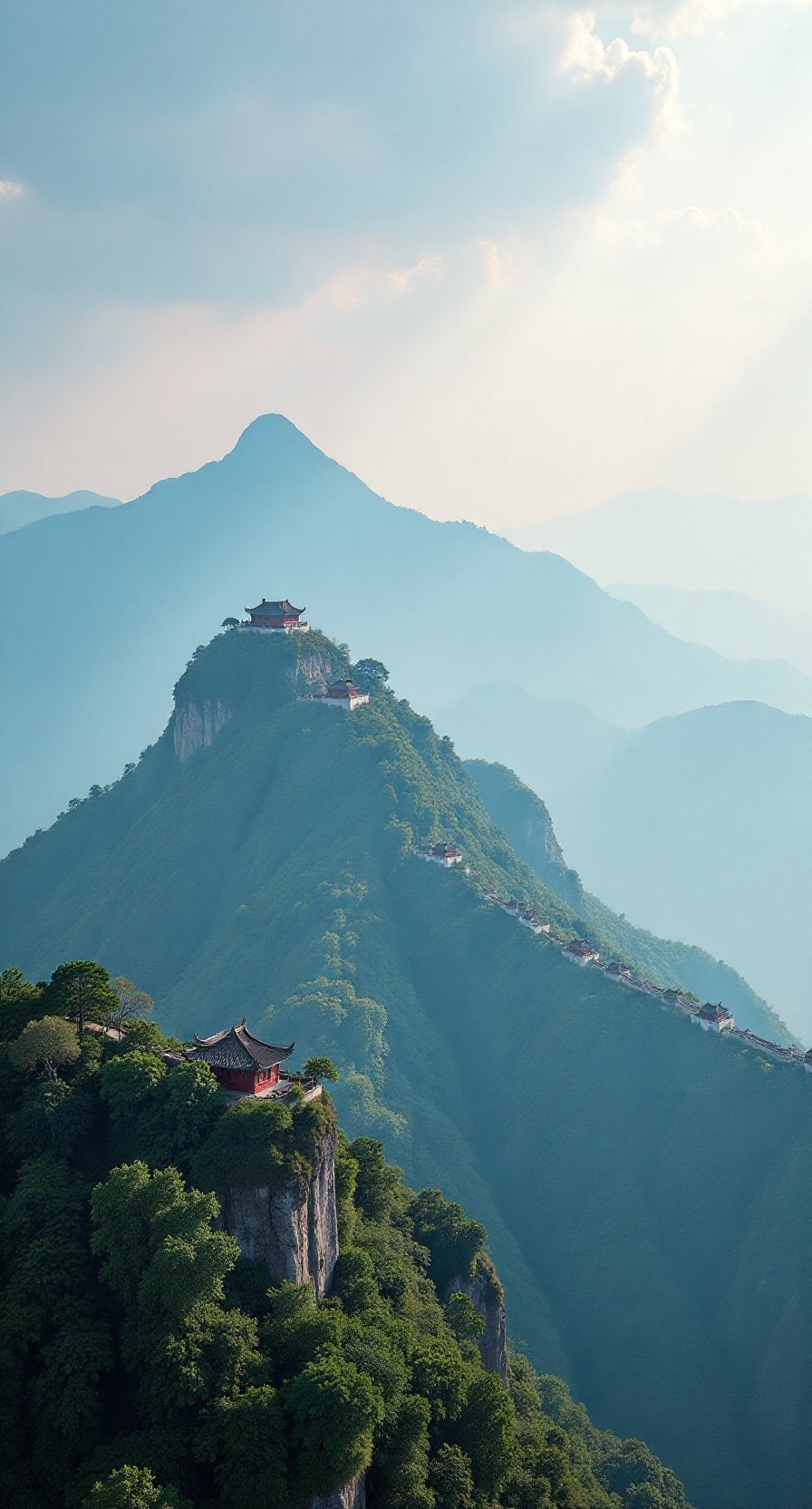 五台山全景,景区门票