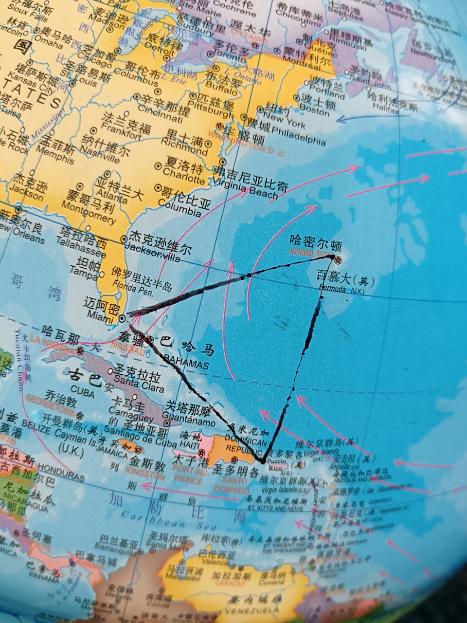 神秘的百慕大三角!  你知道吗?