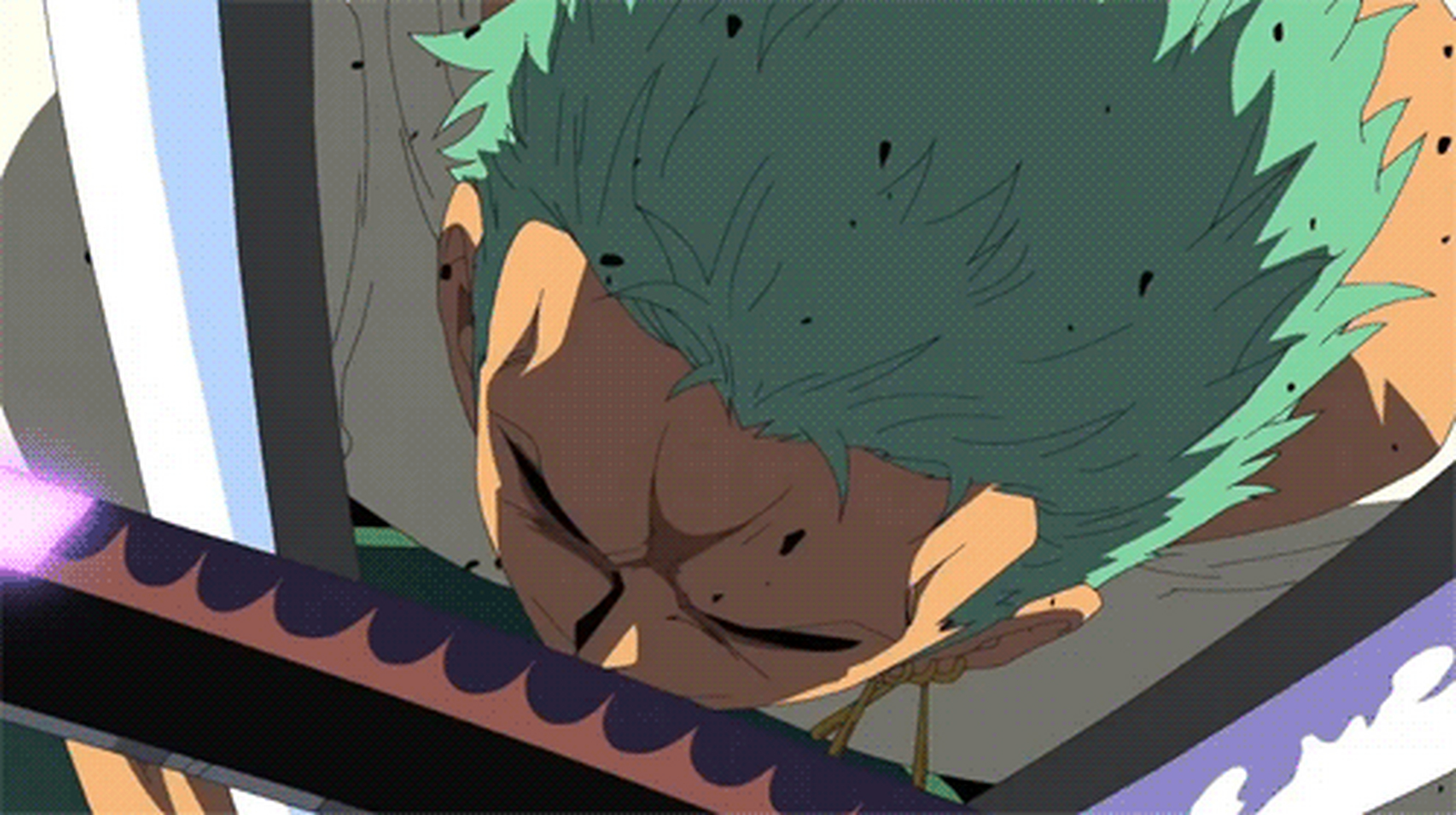 索隆这一抹和善的微笑,你给打几分?#校园导师计划