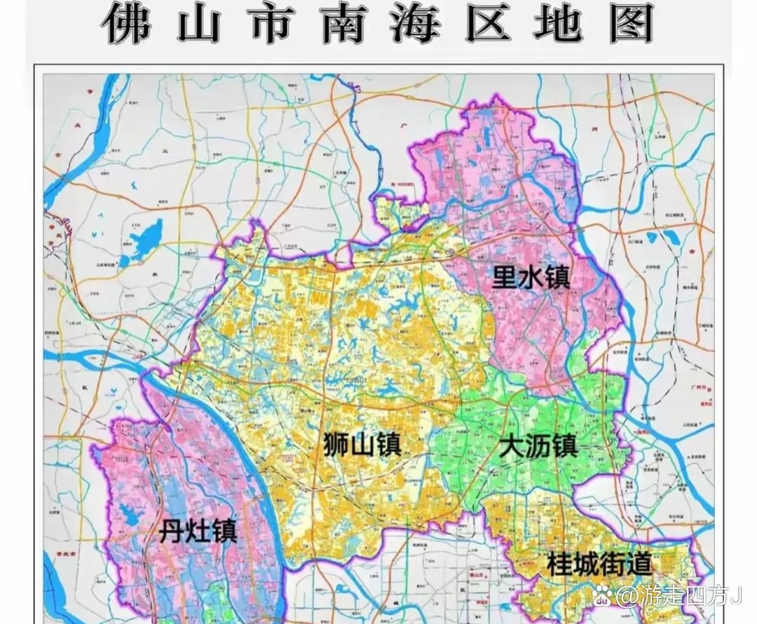 五个昔日的镇区携手并进,融合成一座蔚为壮观的巨镇——狮山镇,坐落于