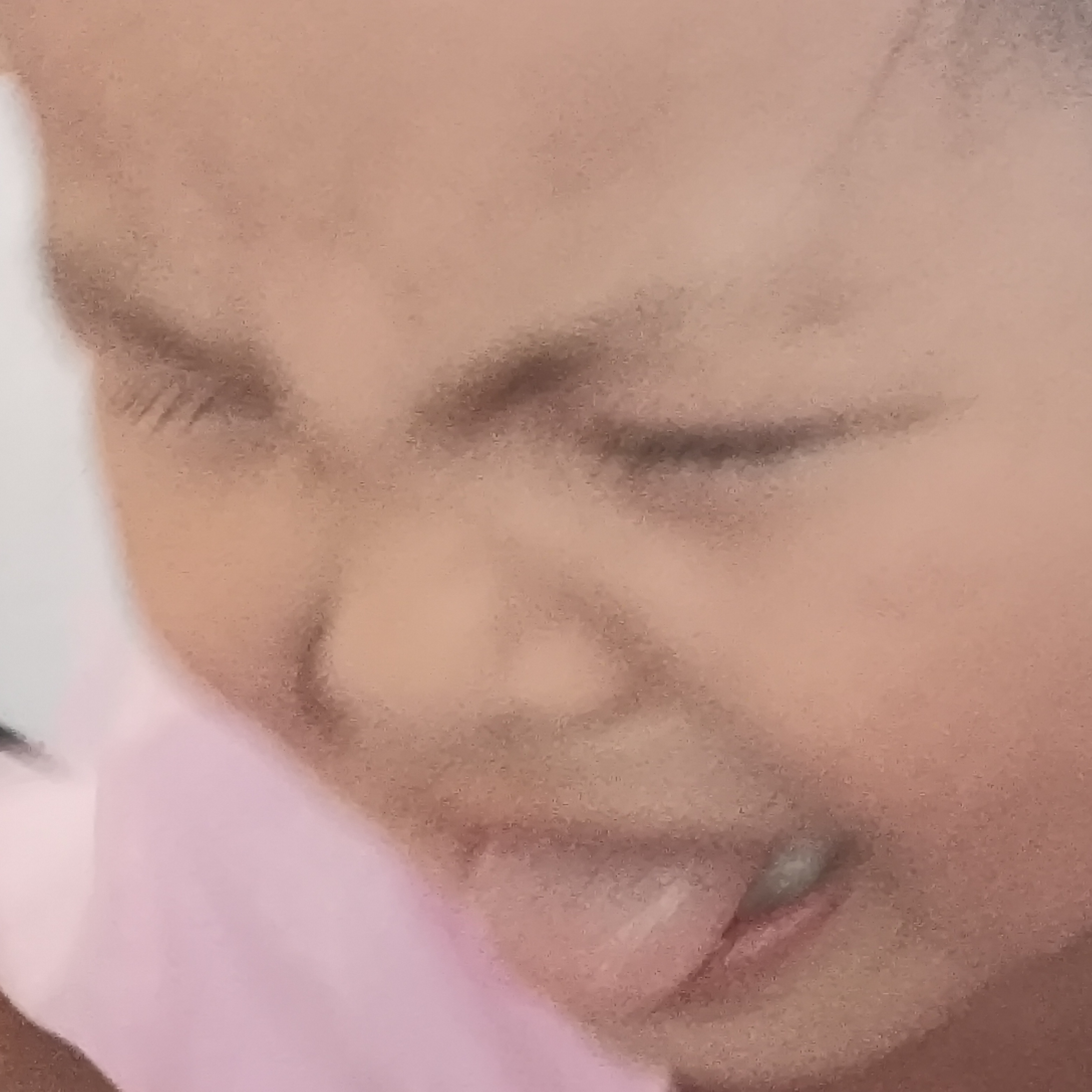 小娃撅嘴,萌翻天际