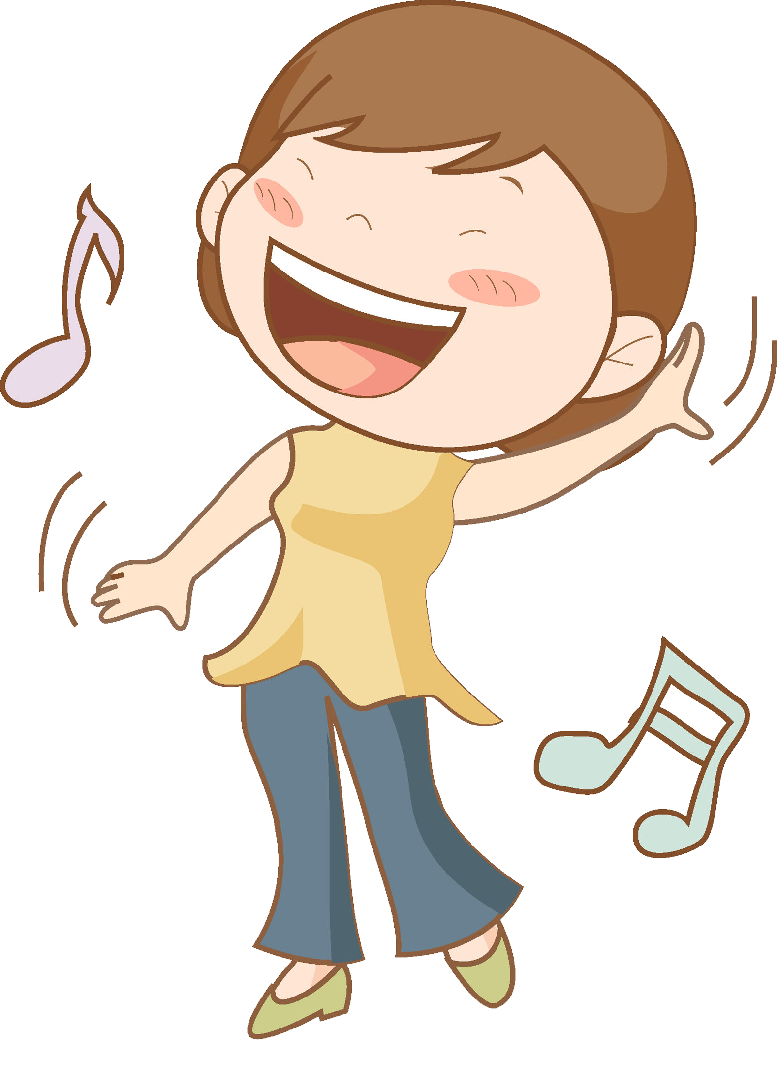 还影响了工作,上个月我突声乐图片素材声乐动漫图片声乐卡通声乐表演