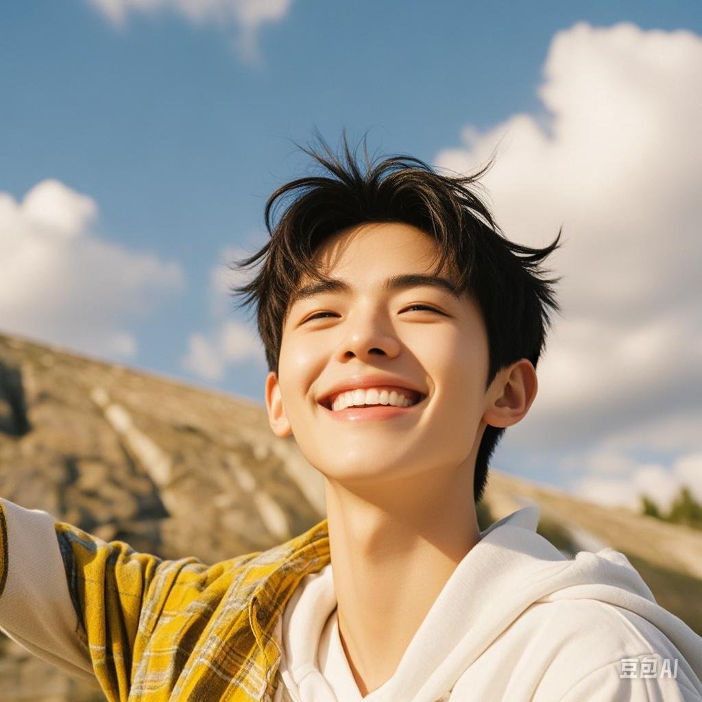 美好的一天开始,愿你能拥有阳光般的笑容与心情!