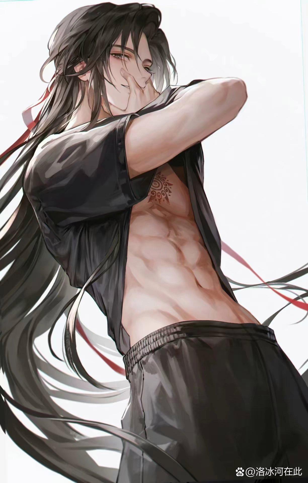 谁有二哥的腹肌照,在线等急,有的互相关注,求求了#天官赐福百无禁忌