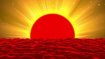 细思极恐的图片之三 今天我才发现,我们头顶上的太阳竟然和小日本子的