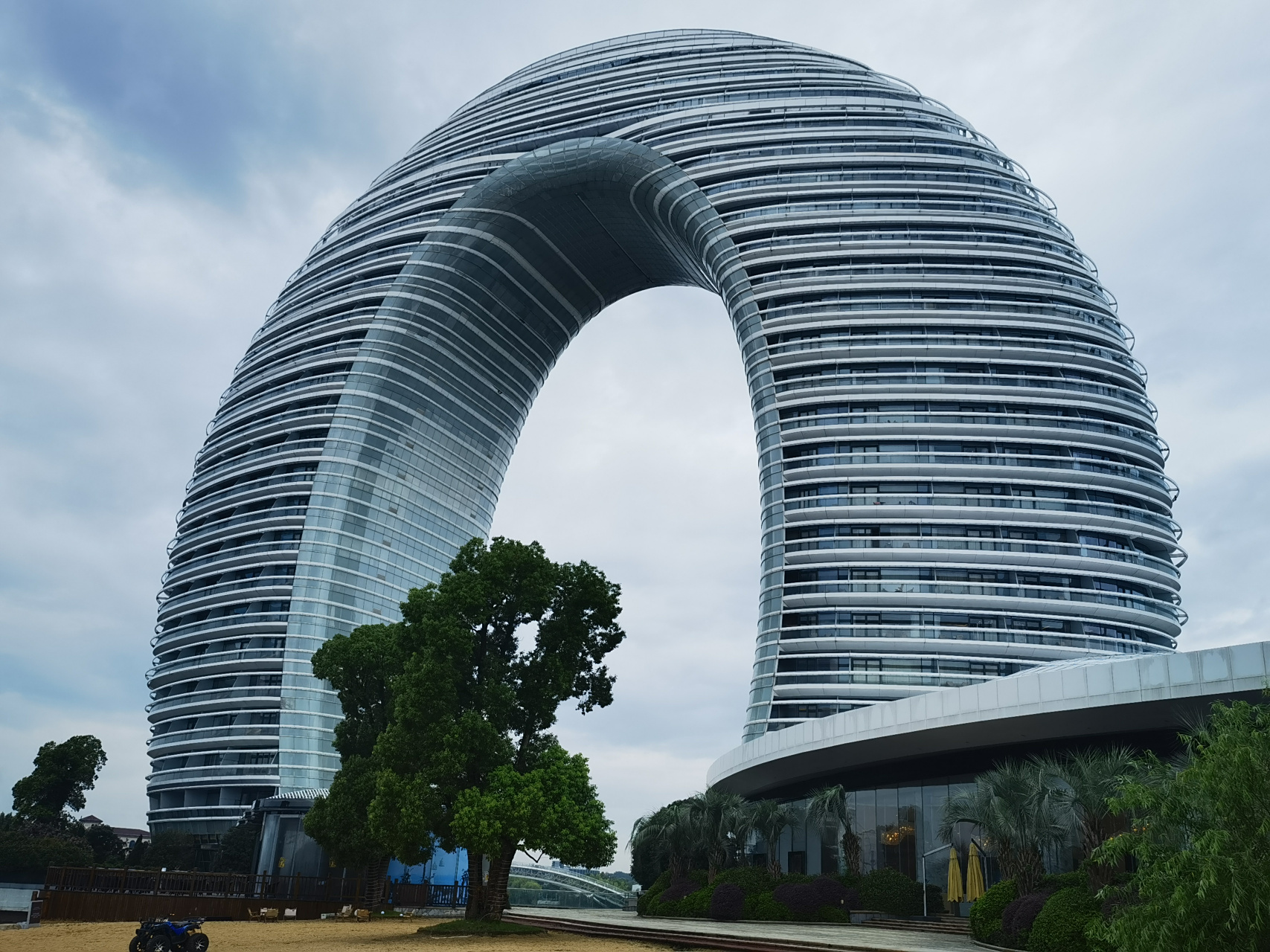 浙江湖州202307 湖州太湖喜来登温泉度假酒店,又名月亮酒店,于2008年5