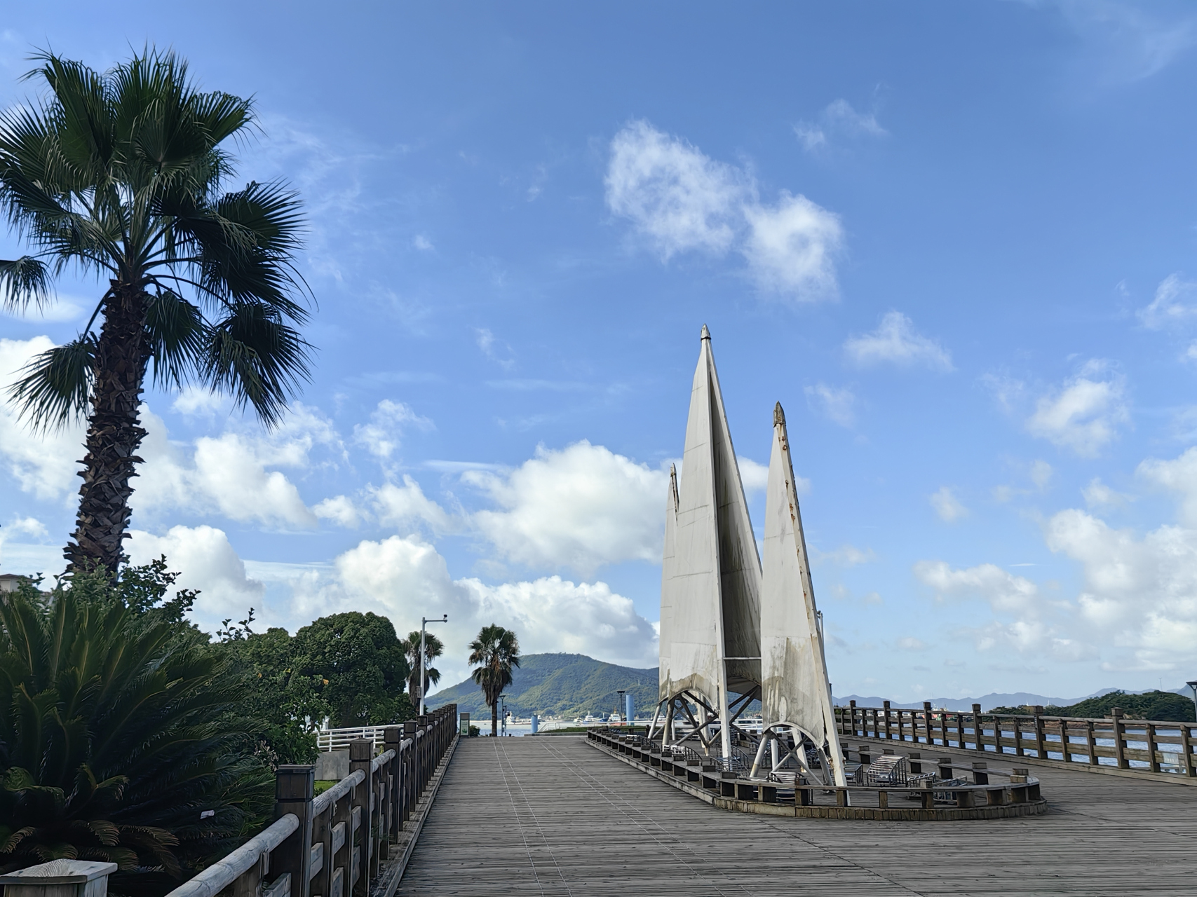 202407浙江舟山 定海海滨公园占地面积4.