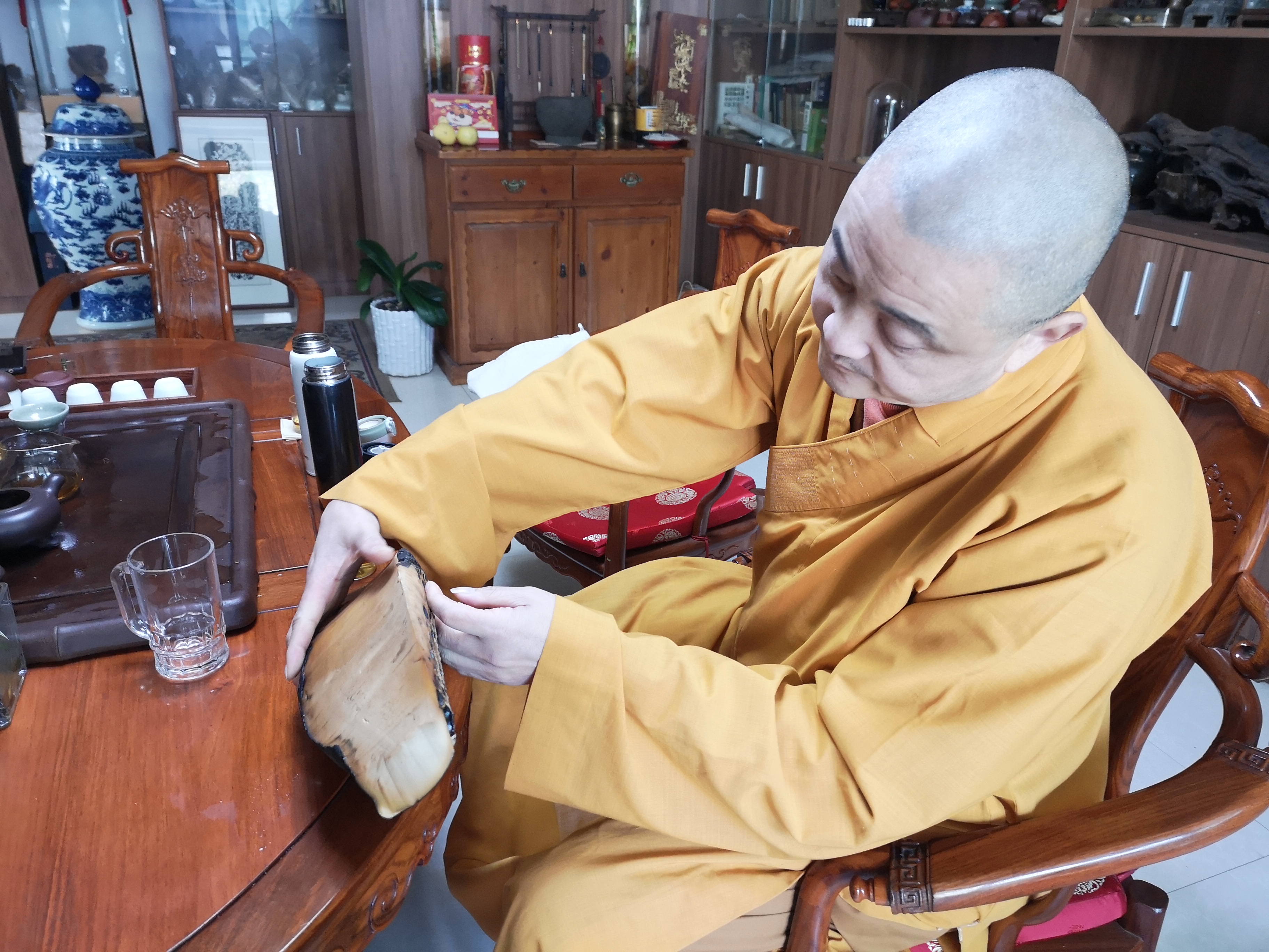 释延琳大师, 少林寺监院,少林书局,少林药局总负责人,妙云寺主持,前来