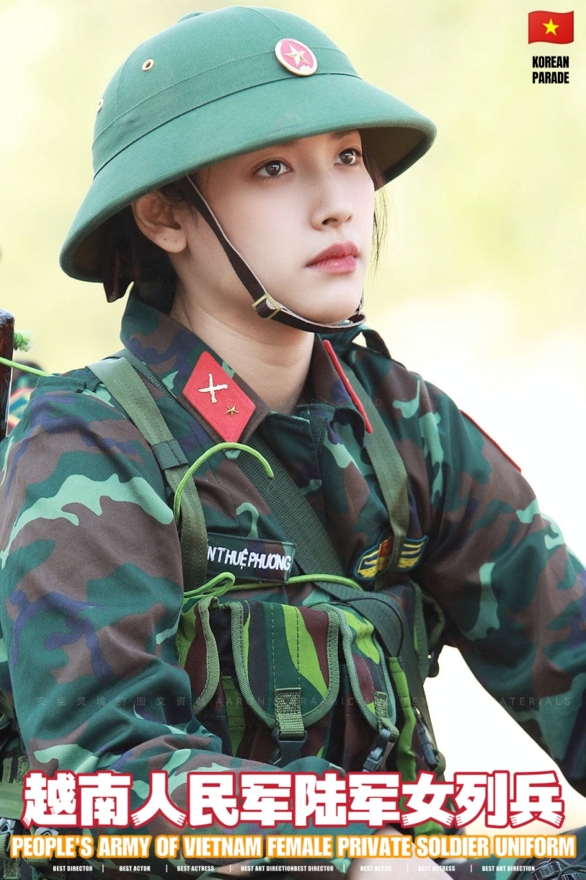 9799越南人民军还是出美女的 #女兵# #越南