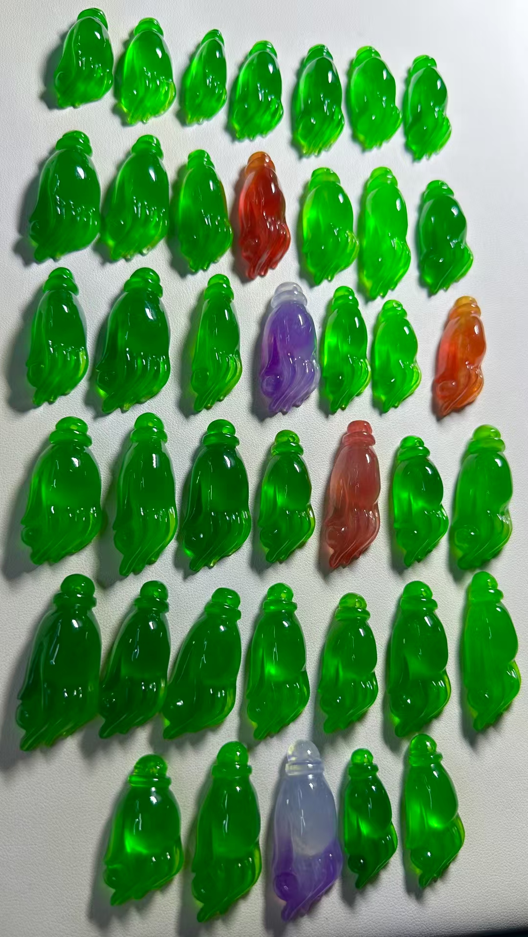 老翡翠 精工立体挂件