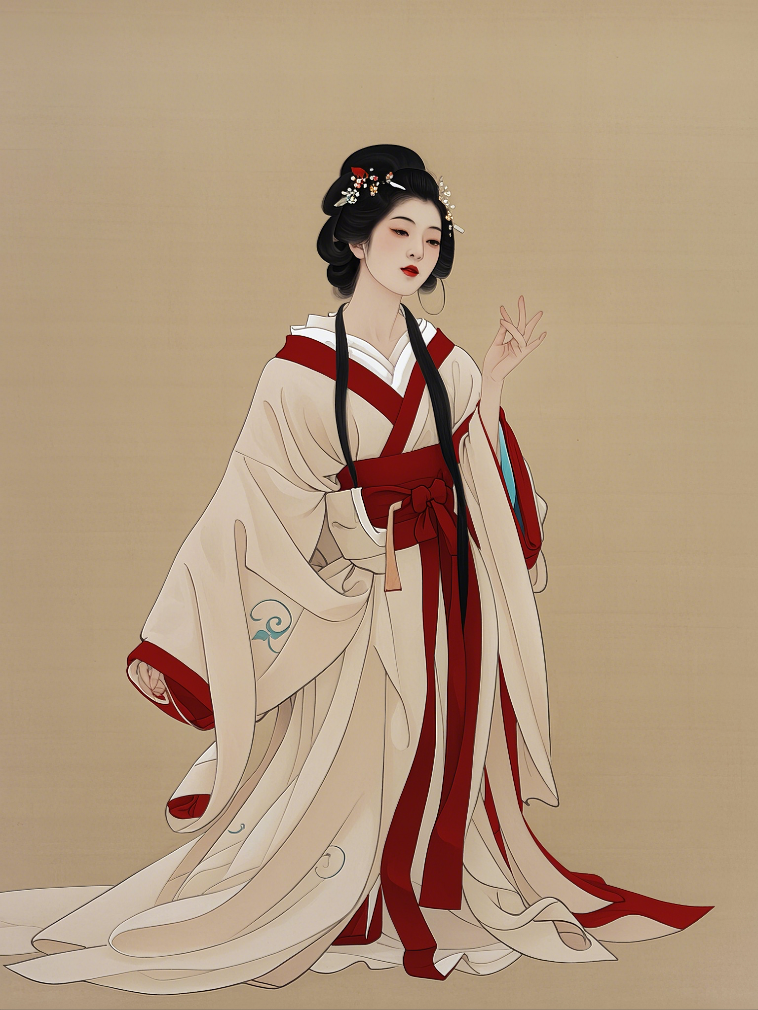 古代女子的美在她贤良淑德的品德,这种美才是美的真谛