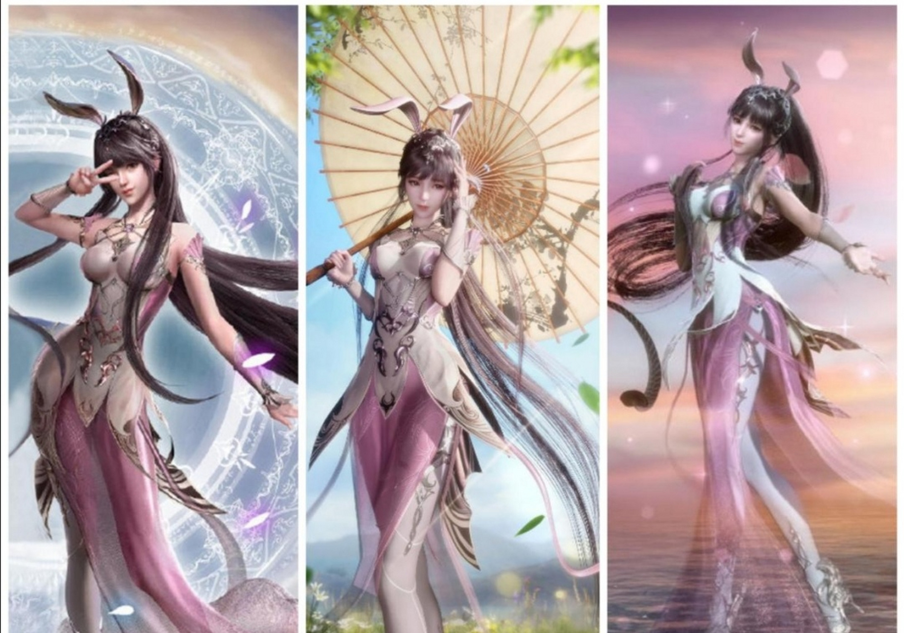 小舞姐也太美了吧 官方发布的古风小舞壁纸爱了,爱了