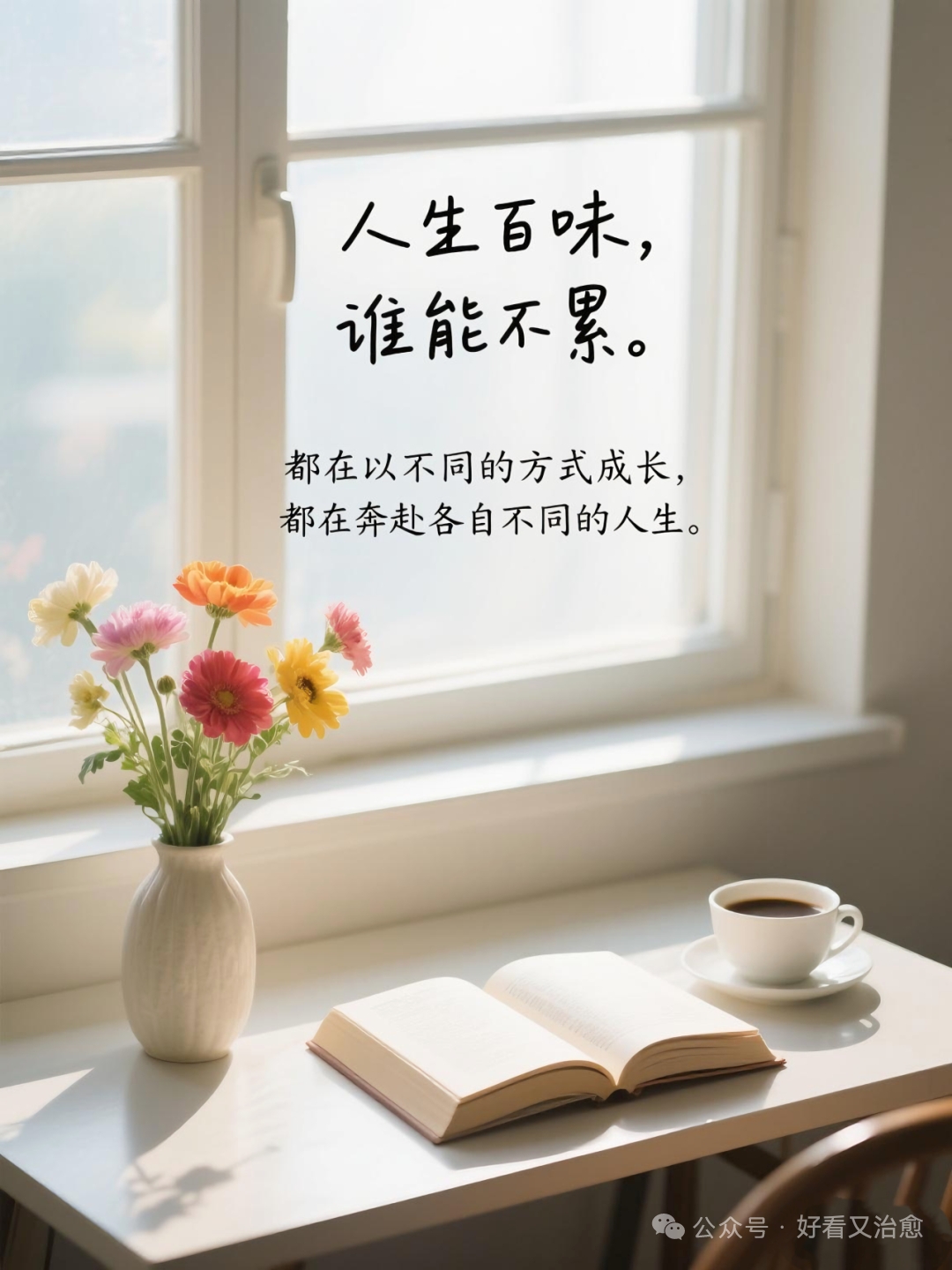 人生百味,谁能不累