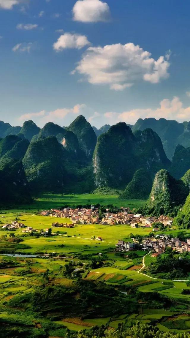 大山的美丽风景