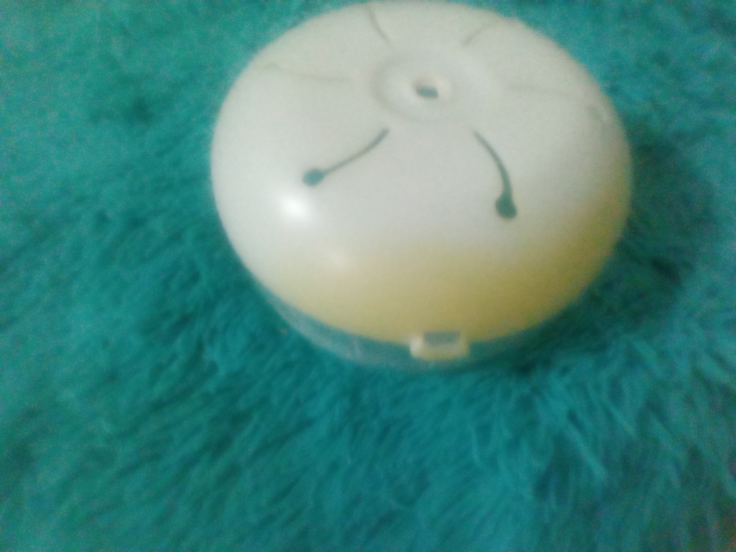 家人们,谁懂啊? 我家仓鼠给跑轮尿成这样了