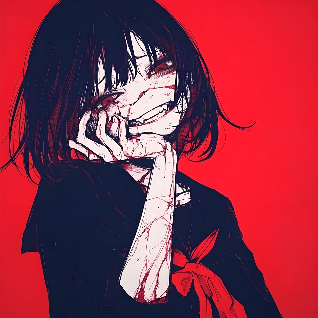 我叫京墨!是一个配音爱好者.今天我来教大家疯批笑. 第1步,平静的笑.