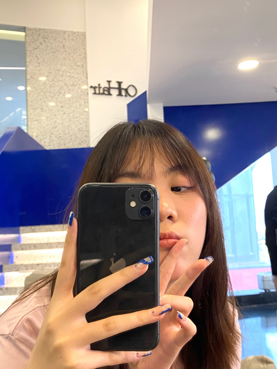 打卡林更新美发店 onhair 来林更新的美发店做个头发护理  因为最近