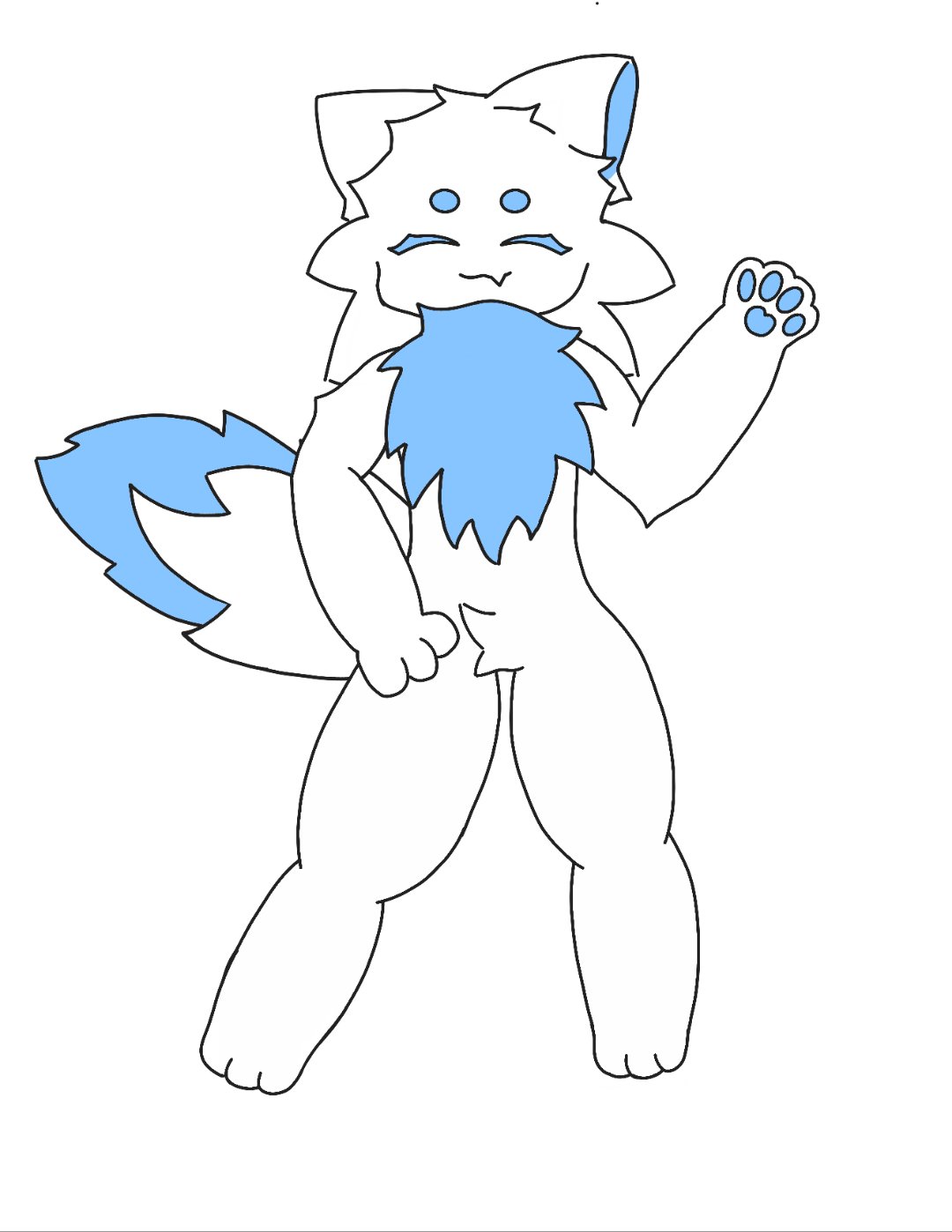 我感觉最最最好的一幅兽设画#画画交流组