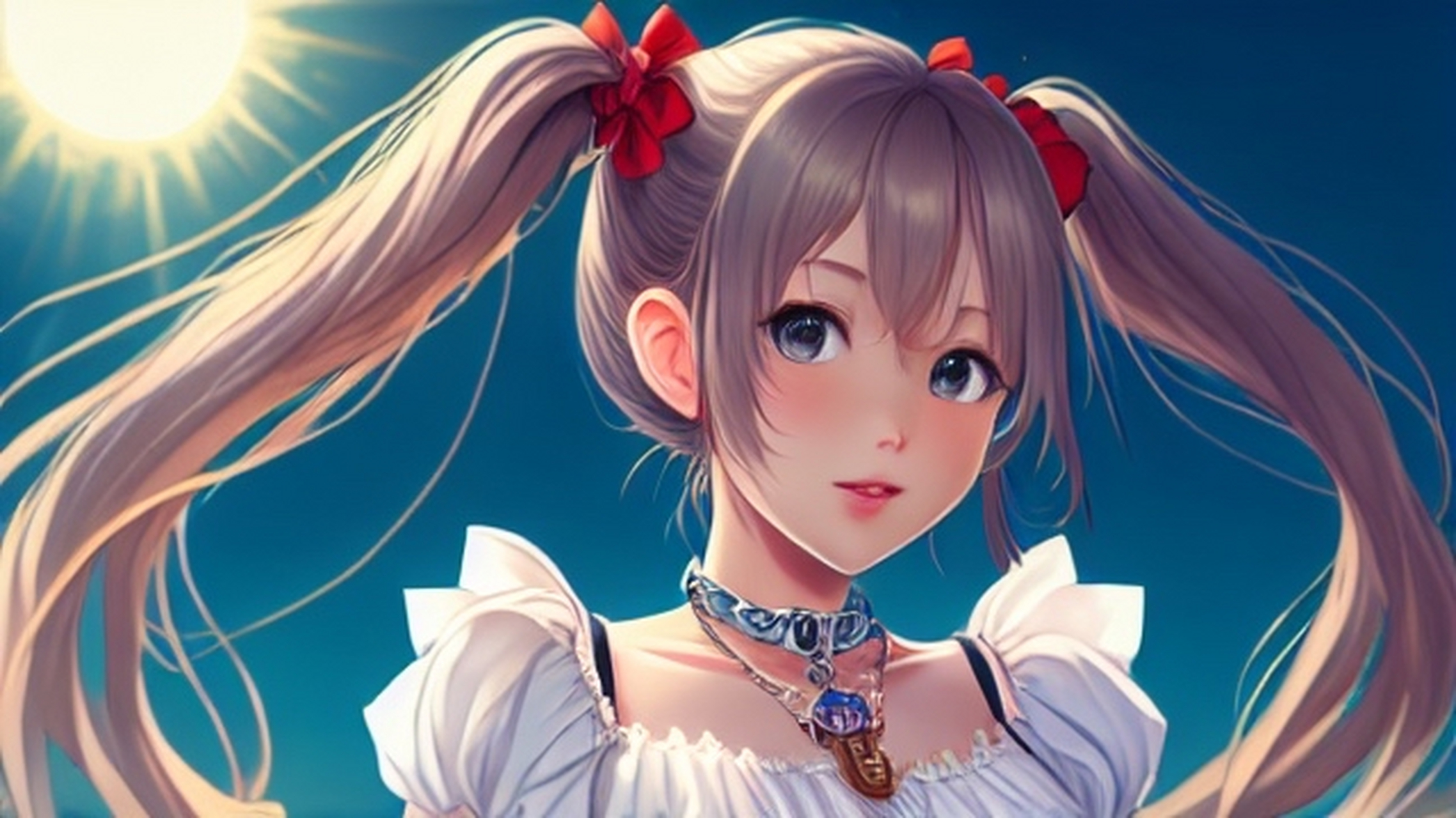 可爱唯美,双马尾#二次元少女# 二次元少女