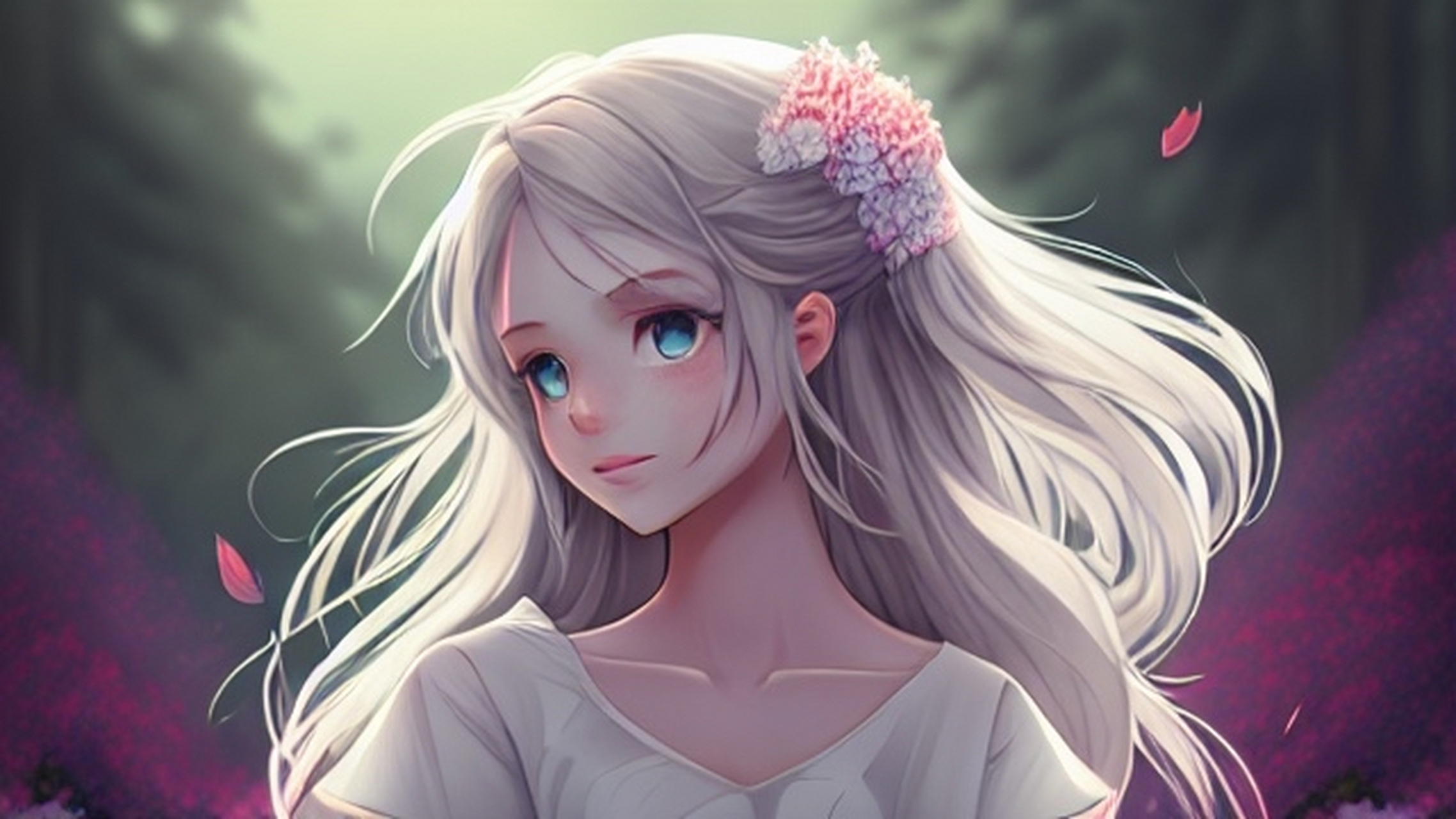 大眼睛,温婉可人美少女#二次元少女