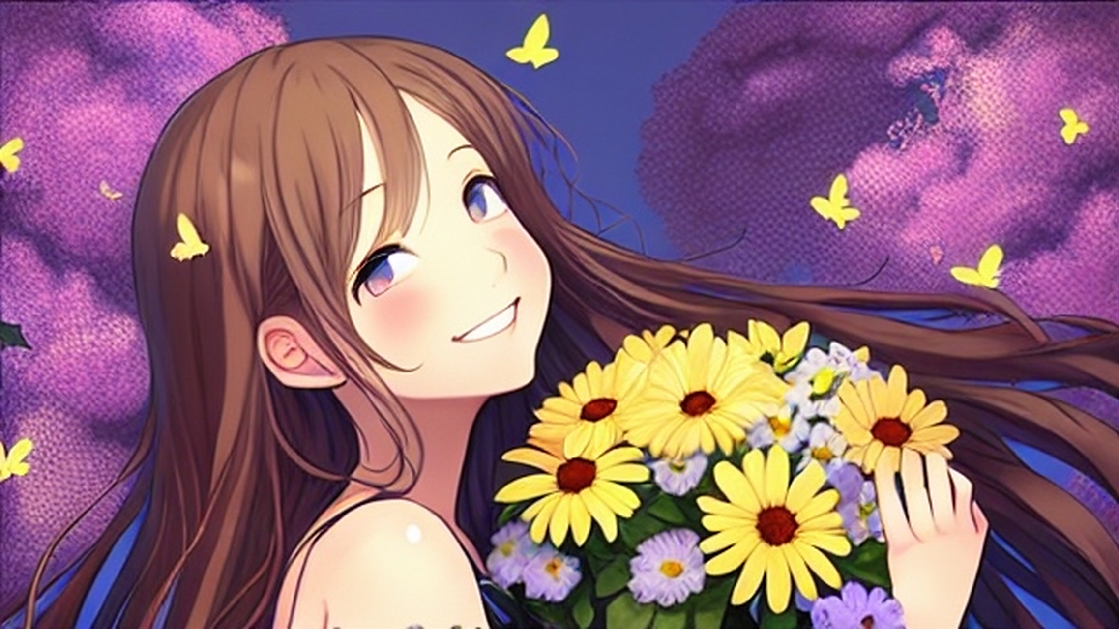 二次元少女,长发飘飘#二次元少女# #美女