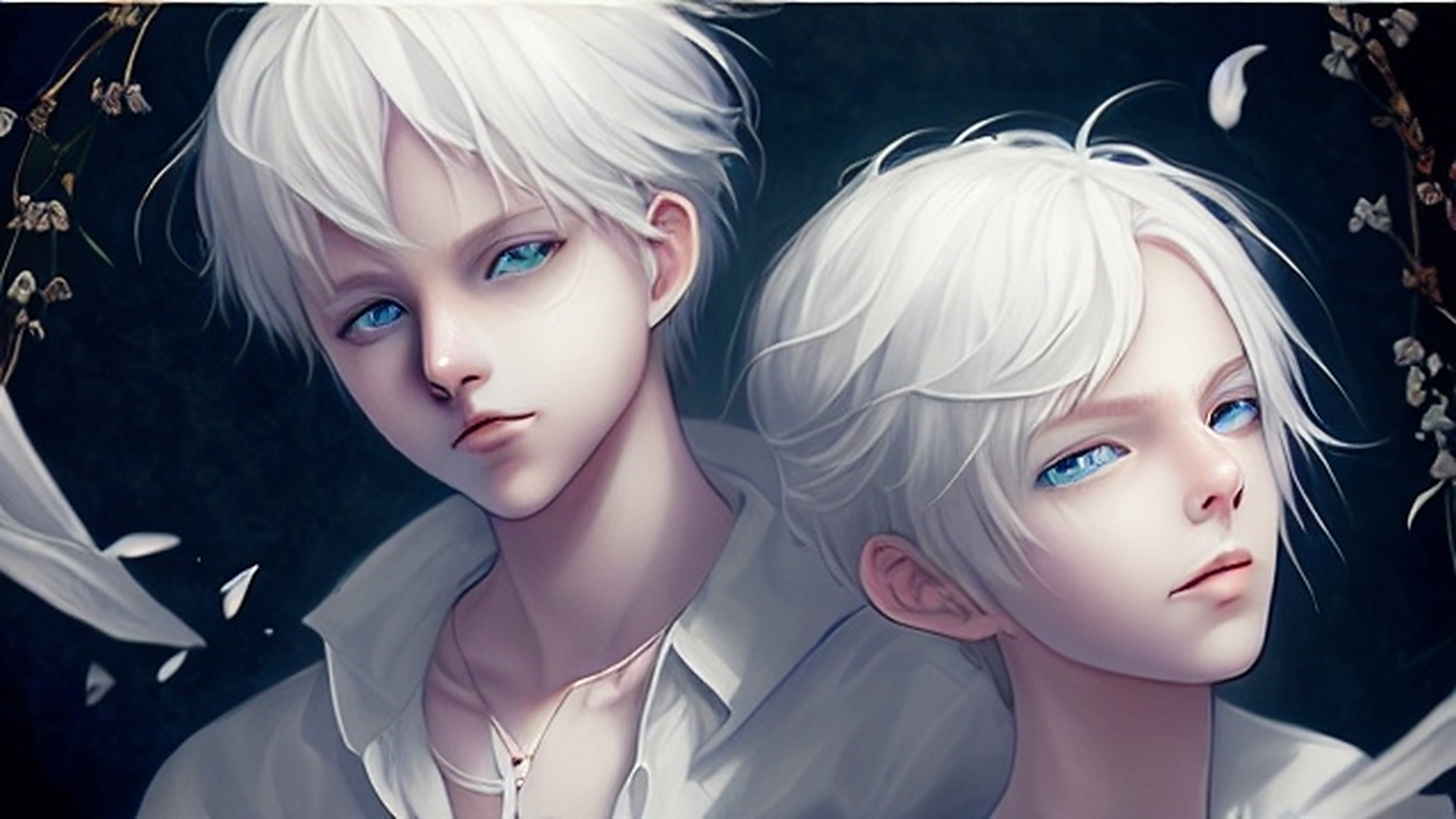 动漫少年,白发,cg感#我爱二次元# #二次元动漫# #二次元美图# #二次元