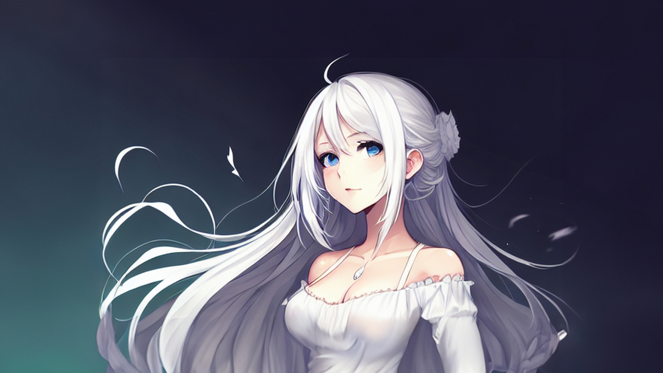 大眼睛,温婉可人美少女#二次元少女