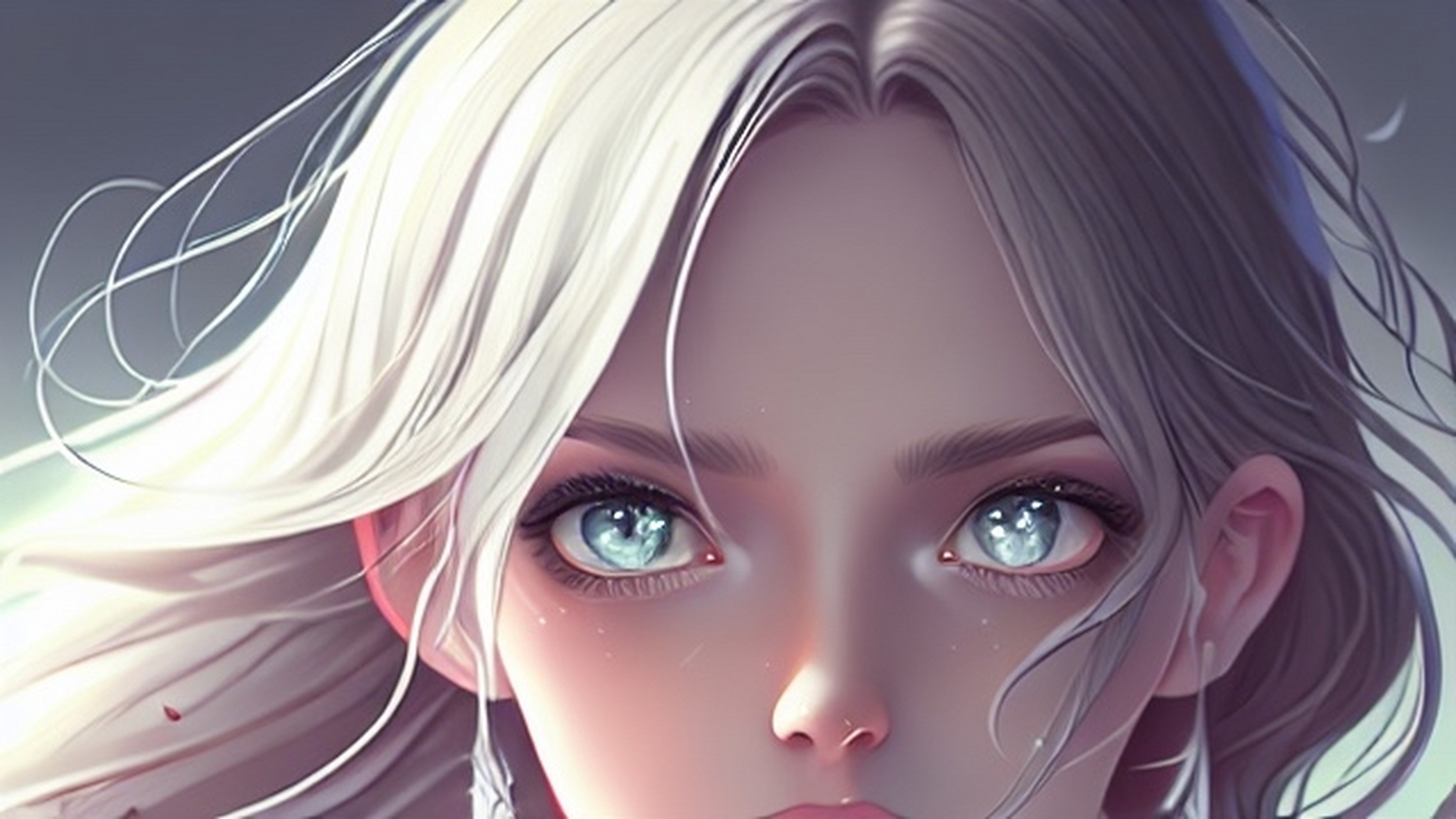 大眼睛,温婉可人美少女#二次元少女