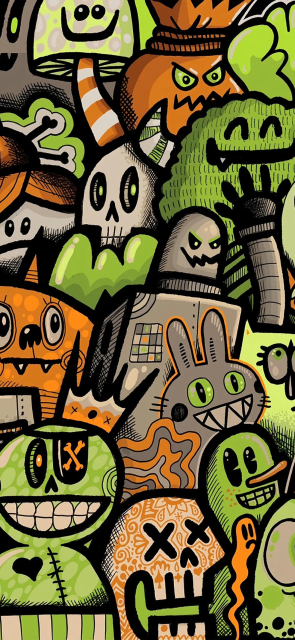 涂鸦 |另类壁纸|潮流壁纸 |视觉分享