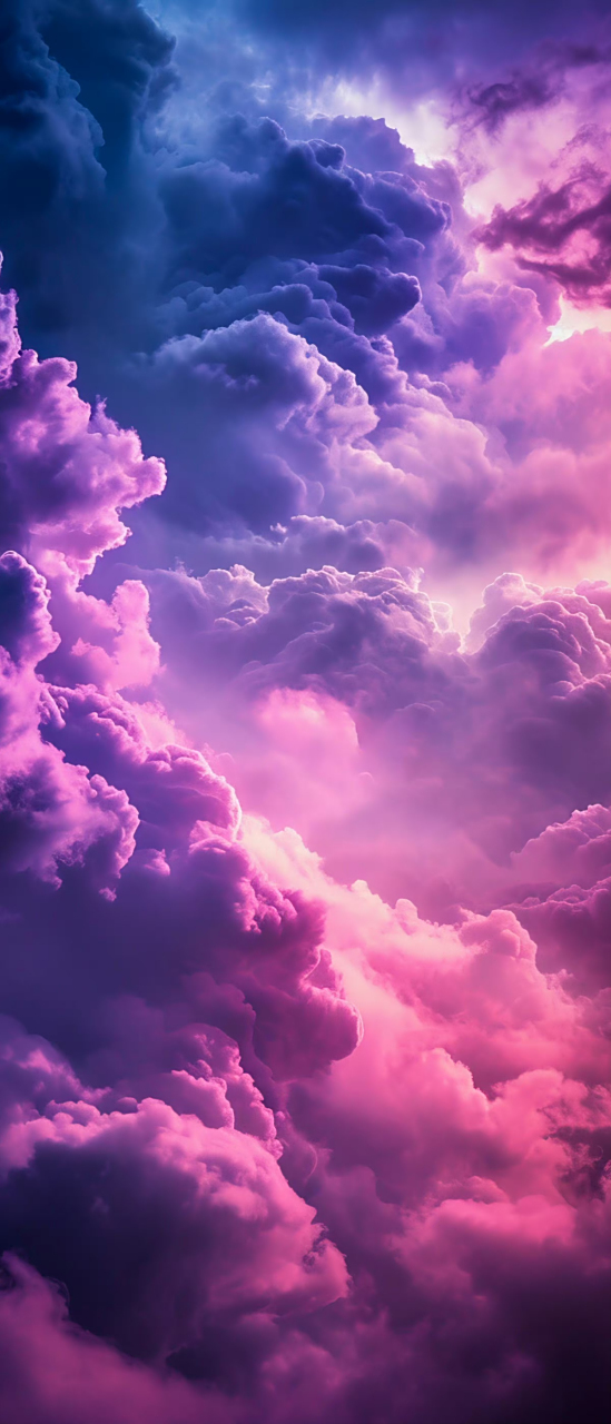 壁纸:彩色的云朵壁纸