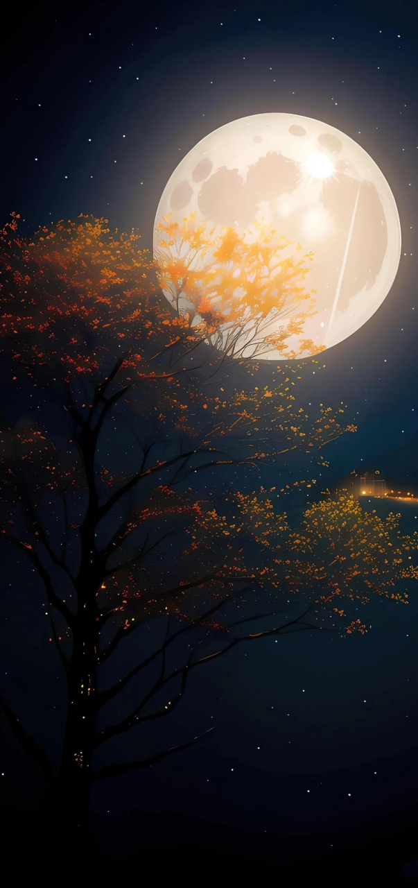 暗系壁纸|安静的夜晚