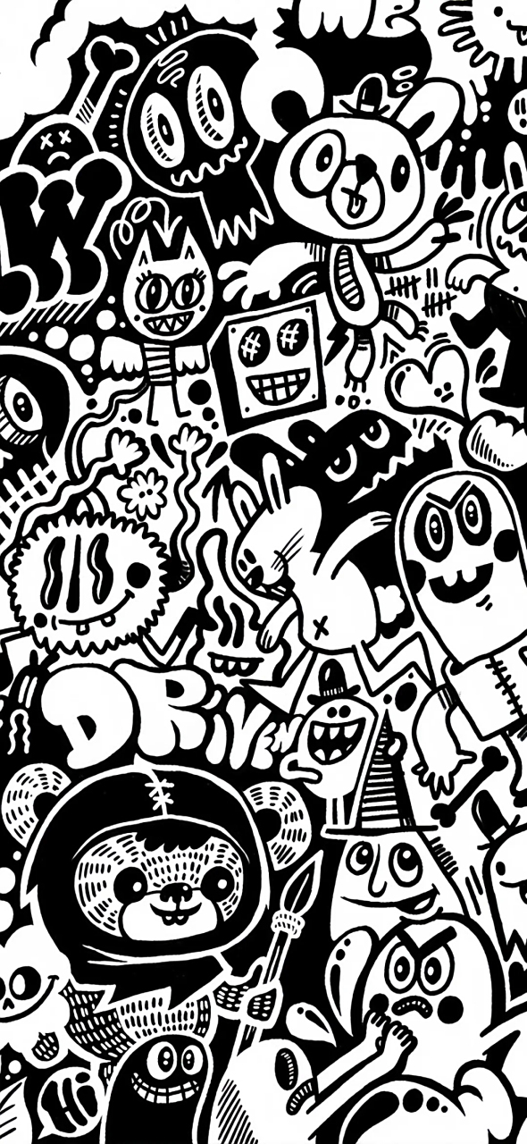 涂鸦 |另类壁纸|潮流壁纸 |视觉分享