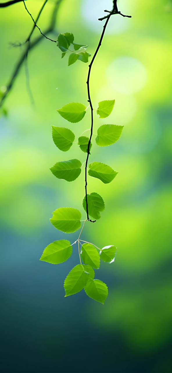绿色壁纸|护眼壁纸|树叶壁纸