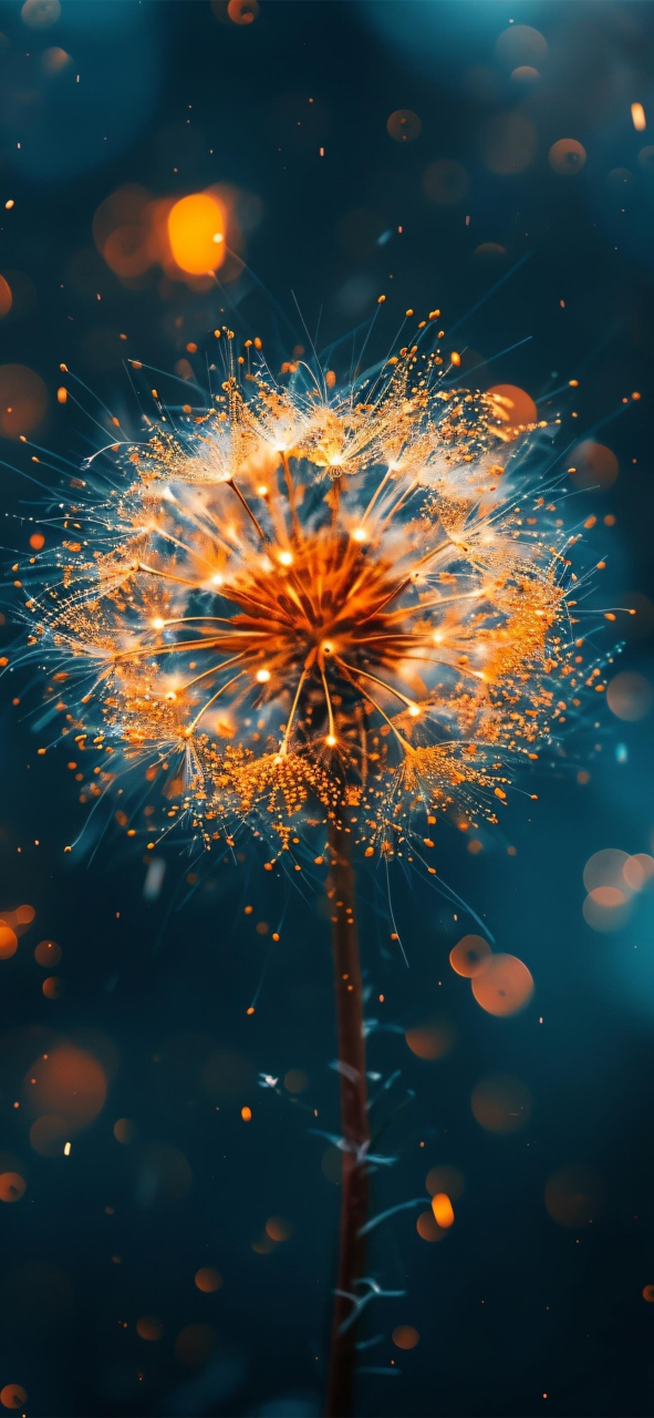 随风起舞,蒲公英壁纸的浪漫之美