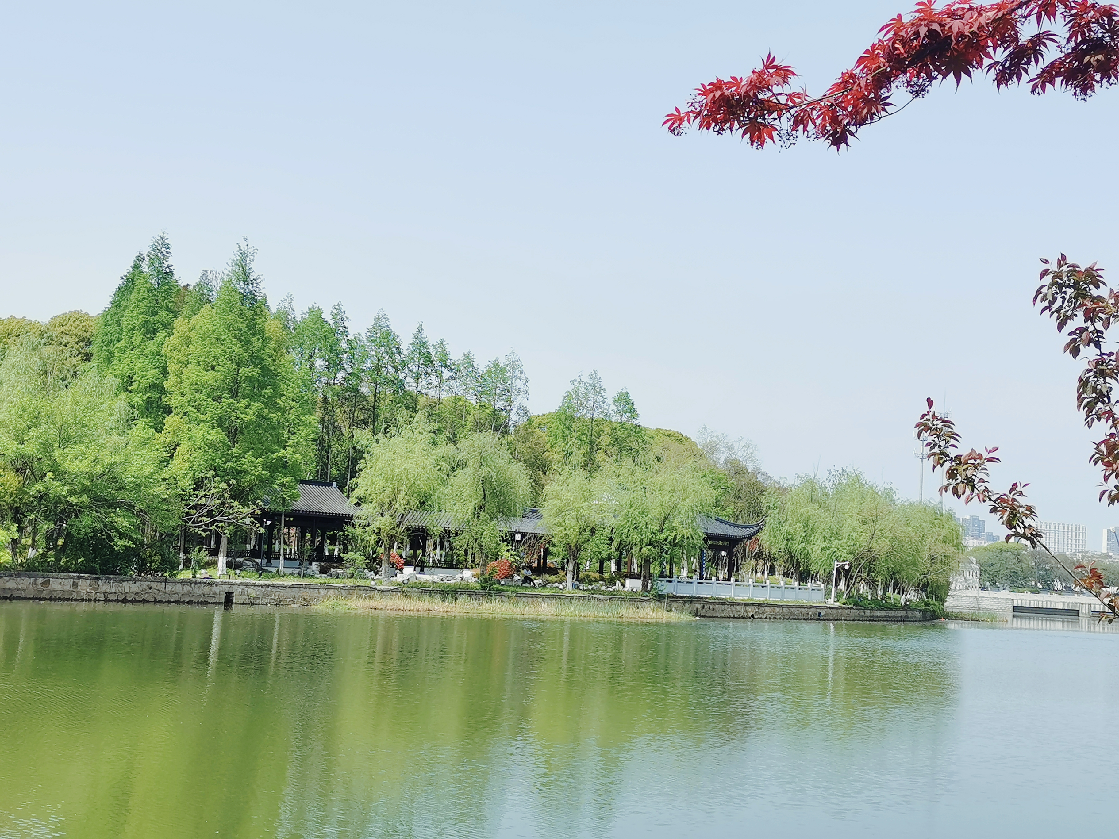 玉黛湖风景区图片