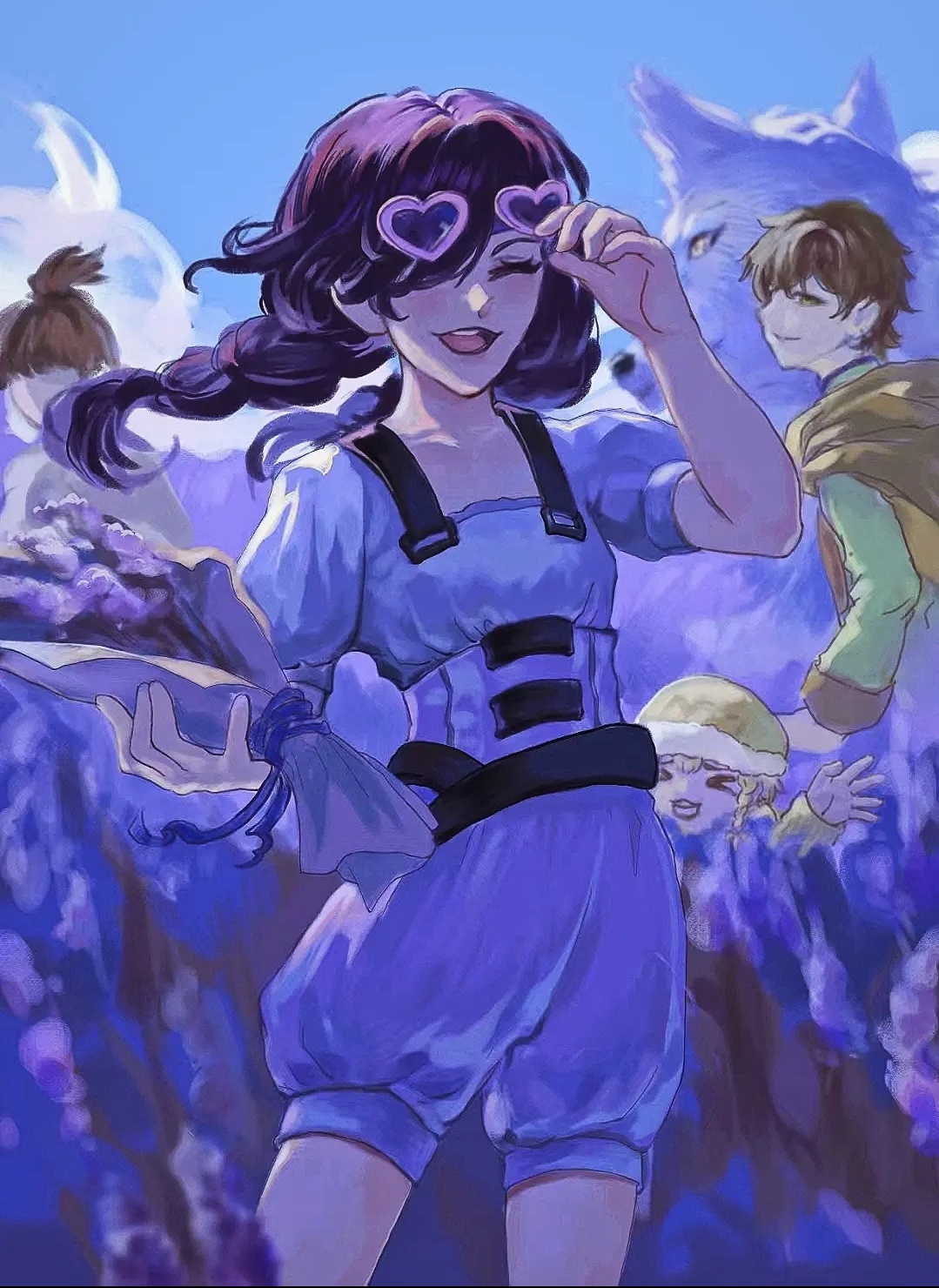 希燕可是唐晓翼都觉得漂亮的女生呢!