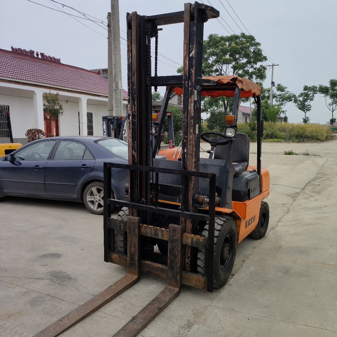 二手叉车,杭州叉车,二手夹抱叉车多少钱 #二手叉车# 杭州3吨叉车多少