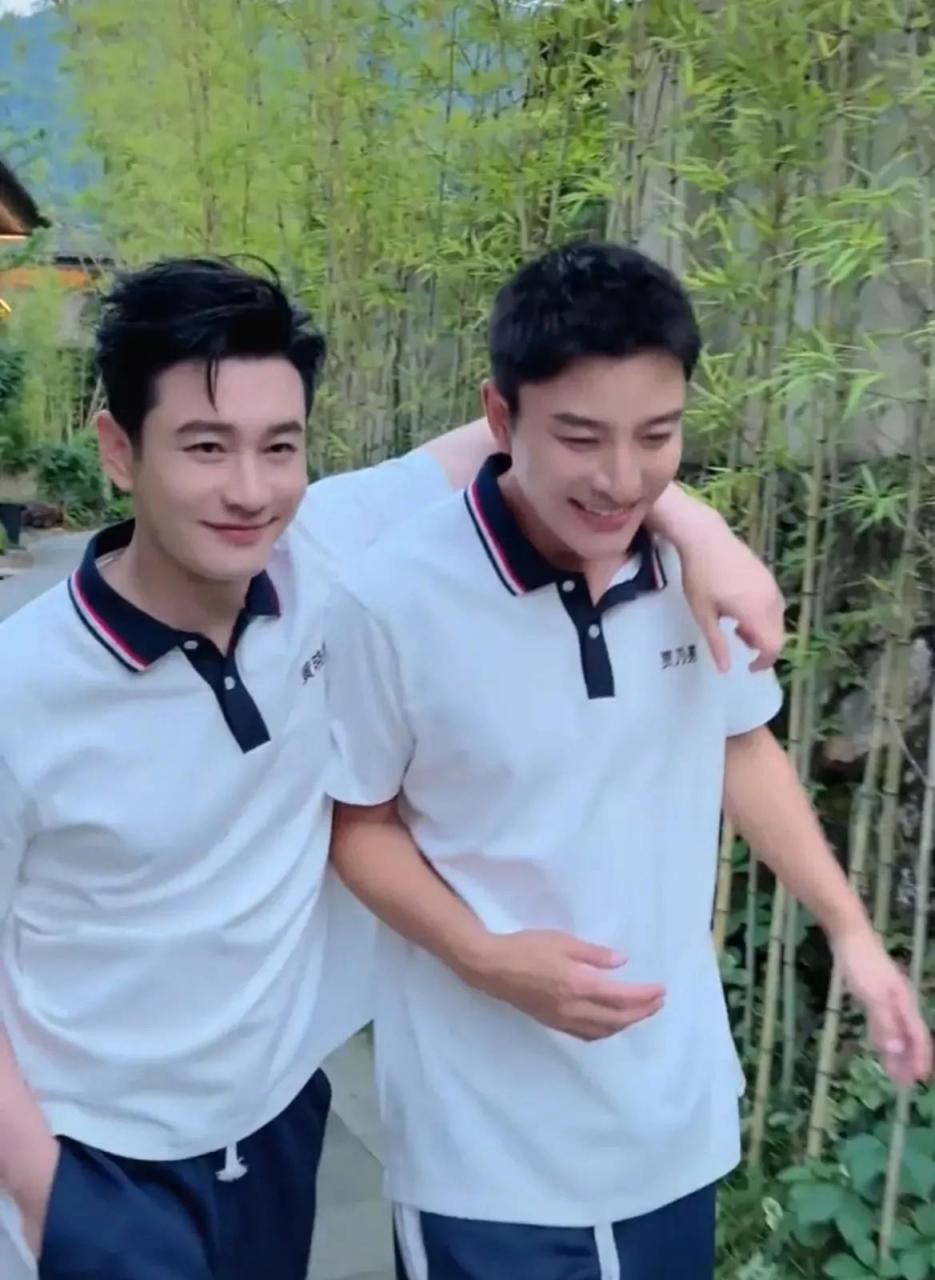 黄晓明贾乃亮这得开十级美颜吧