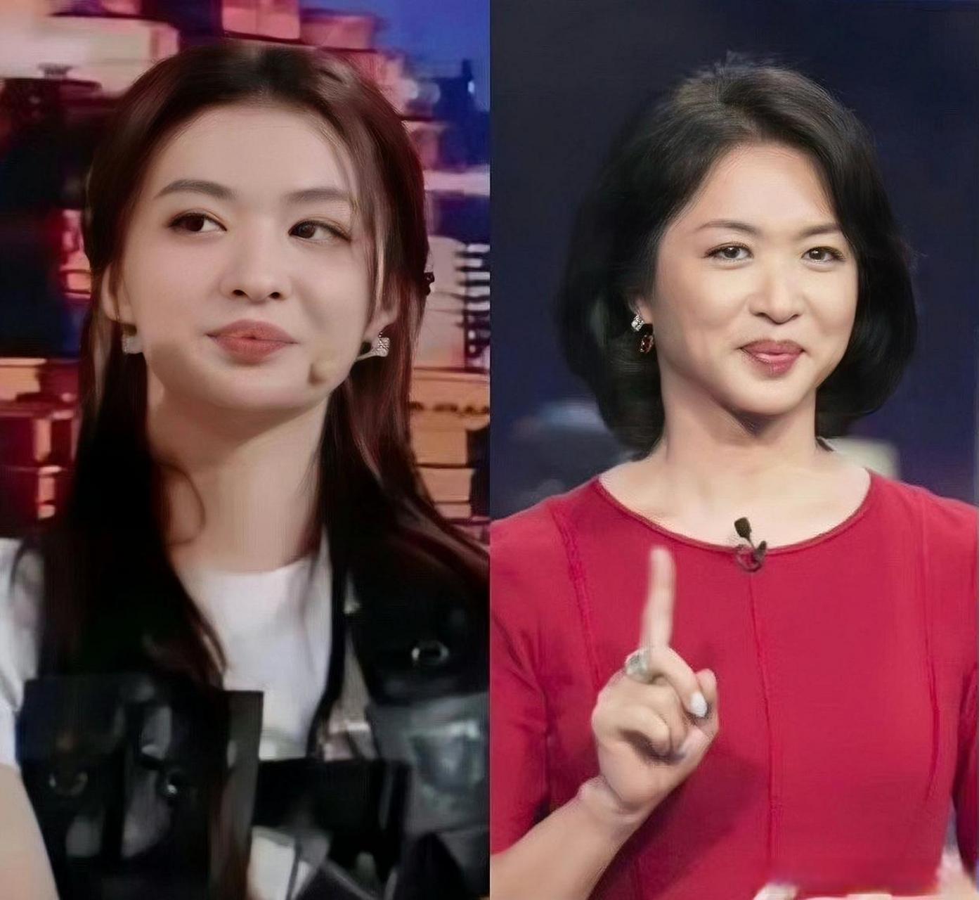 还别说金星王楚然长的还挺像