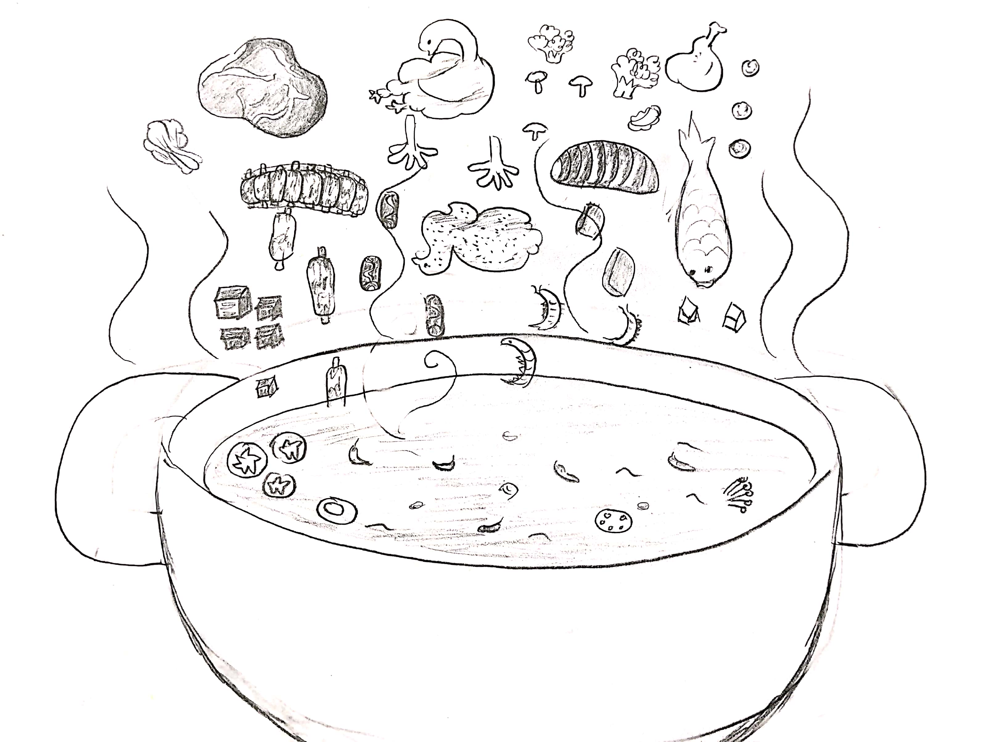 《火锅篇》第十七回 下 小猫真是多虑啦,仙人们既