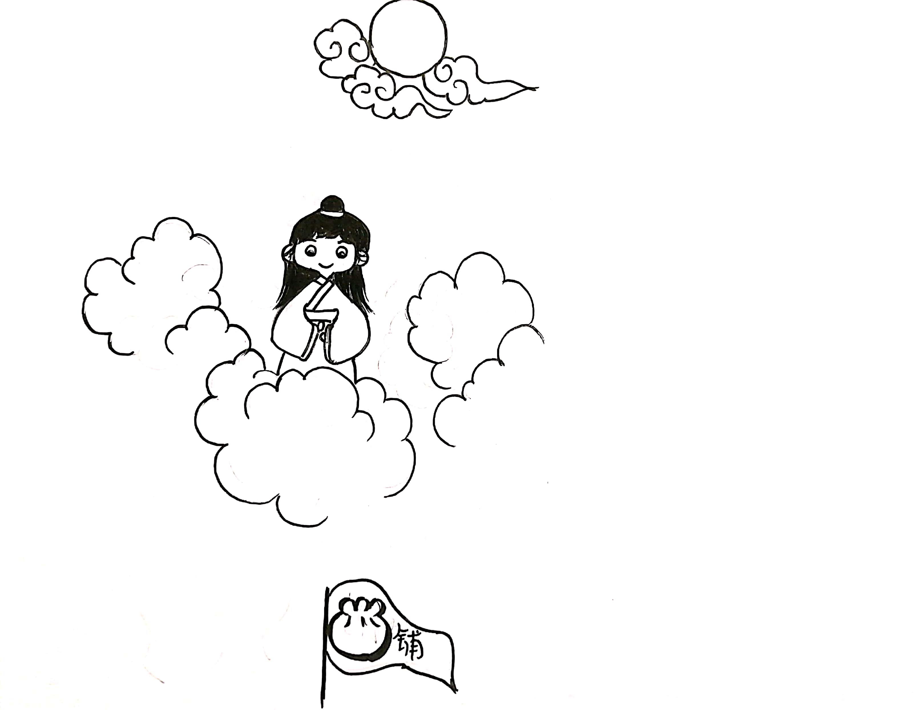 第二回 拜师篇2  小猫就这样不服气地被送出了洞府,又跟随着老神仙攀