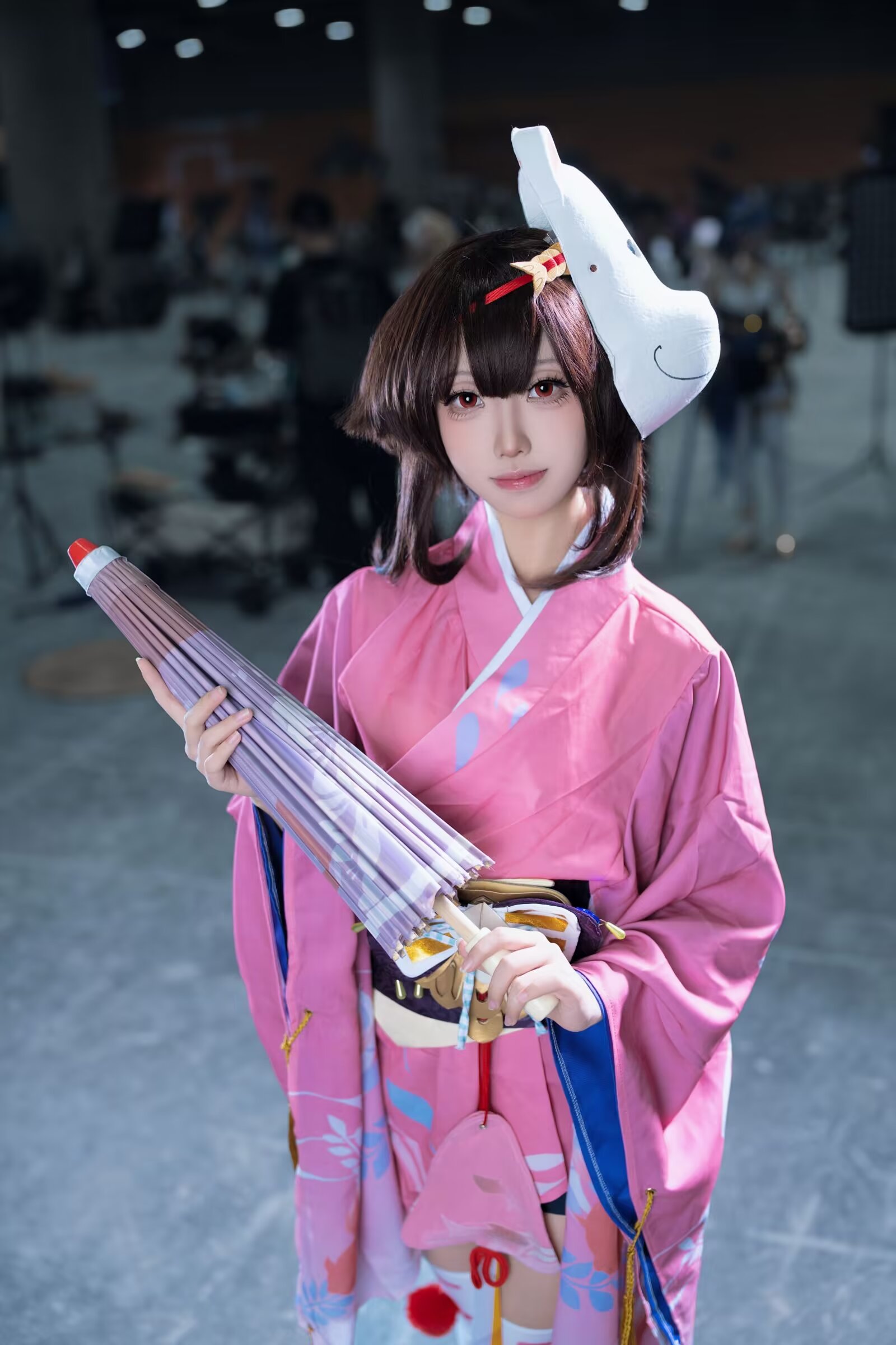 美少女  今日份的日式古风coser美得像从画里走出来的小姐姐