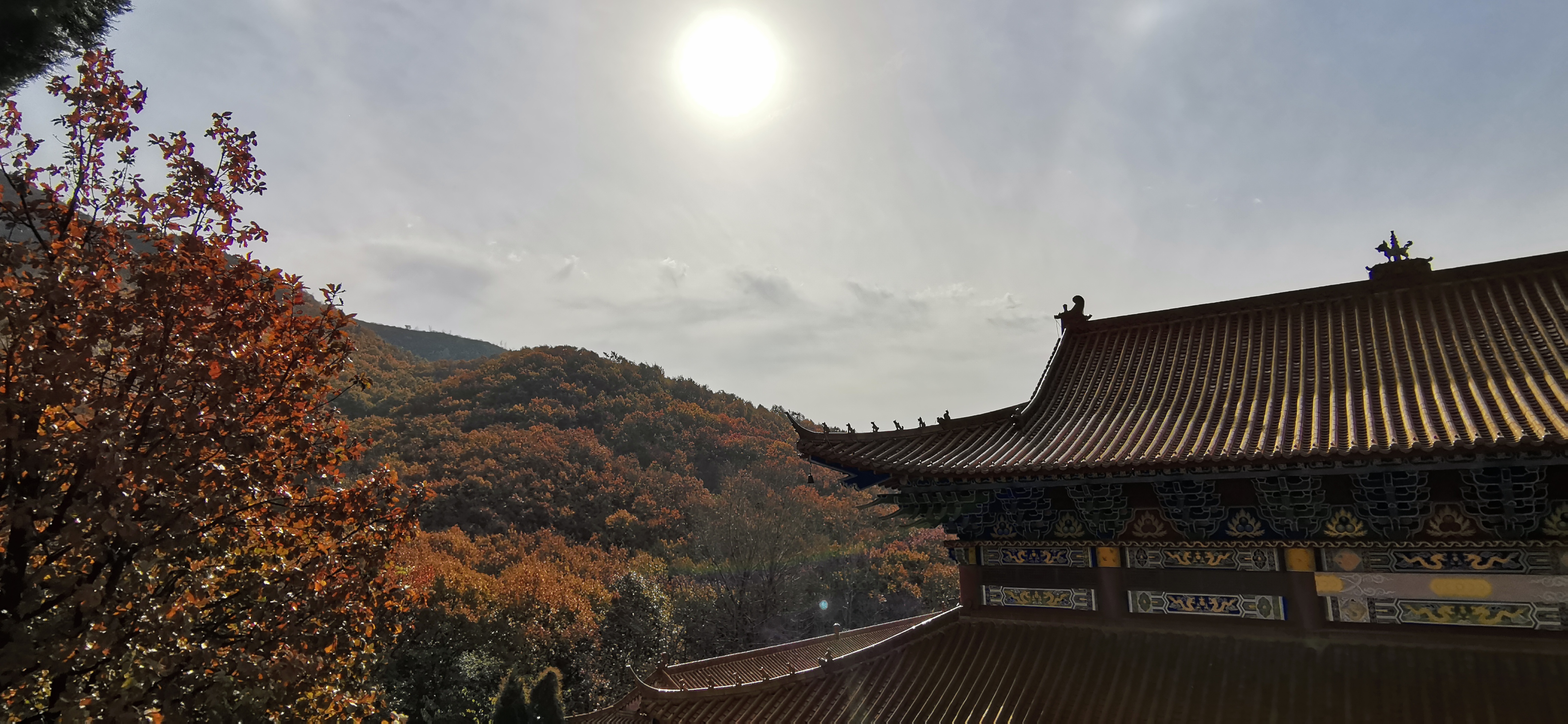 大鸿寨龙泉寺气势恢宏,蔚为壮观.