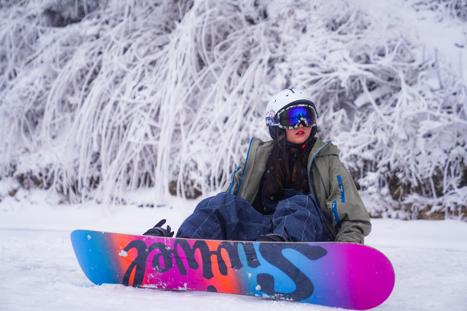 明月山滑雪 冬天就要去滑雪呀,宜春明月山滑雪场12月29号开业啦.