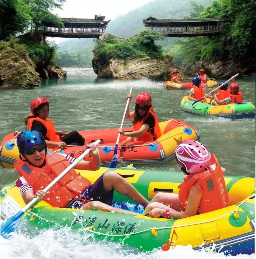 绵阳千佛山漂流 来绵阳罗浮山温泉度假区旅行,除了可以泡温泉,吃美食