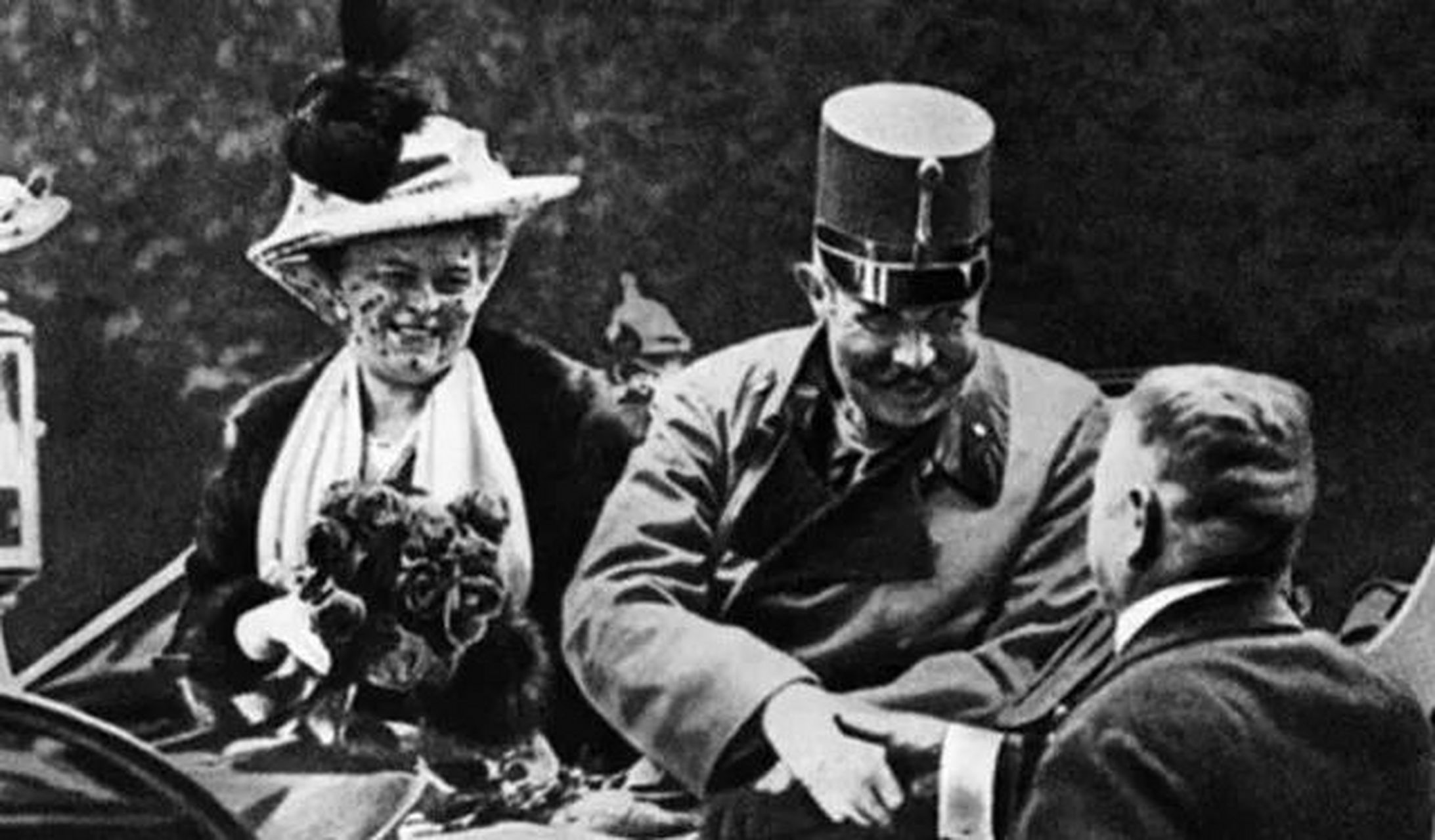 弗朗茨·斐迪南大公和他的妻子索菲亚:1914年6月28日,奧匈帝国皇储